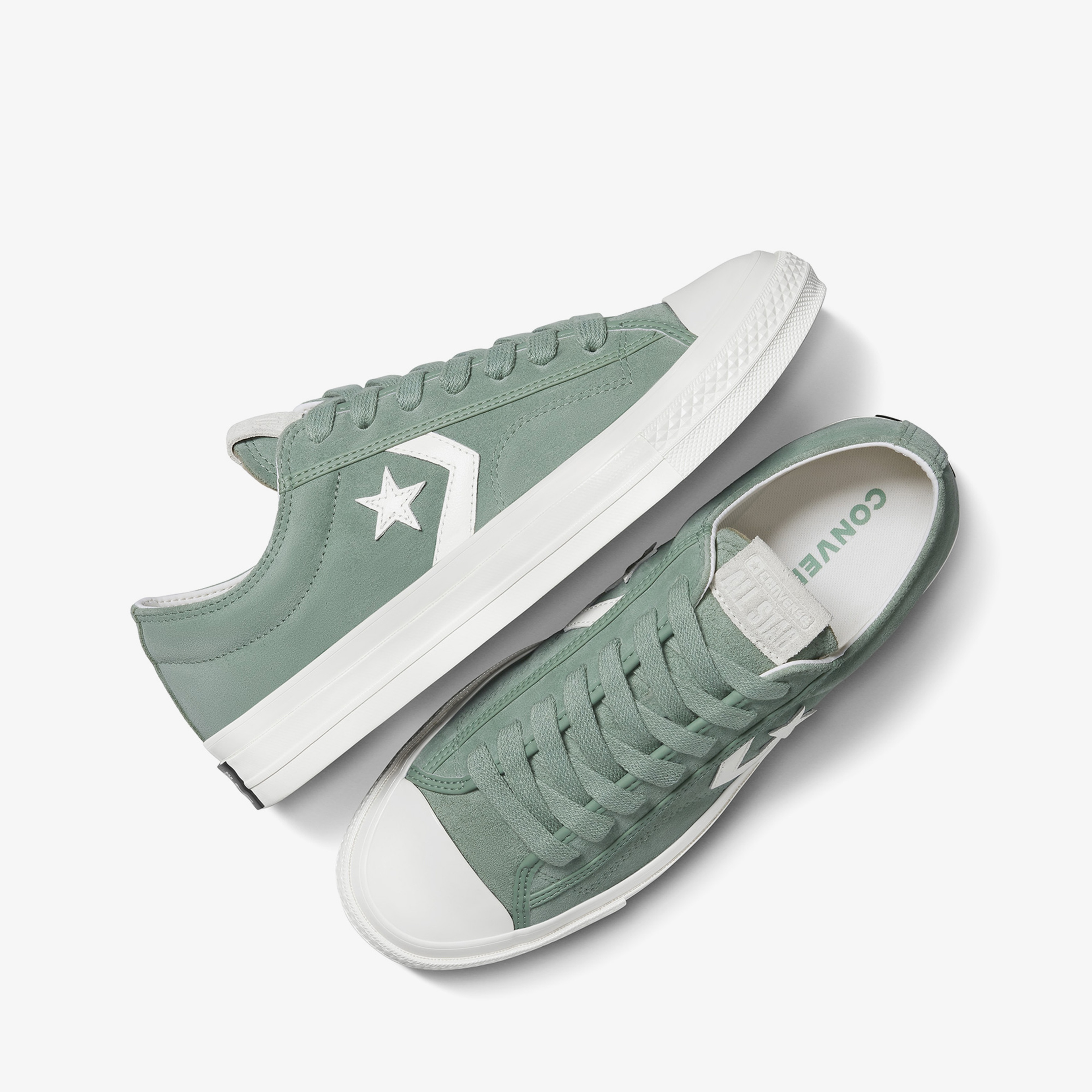 Converse Star Player 76 Suede Unisex Yeşil Sneaker