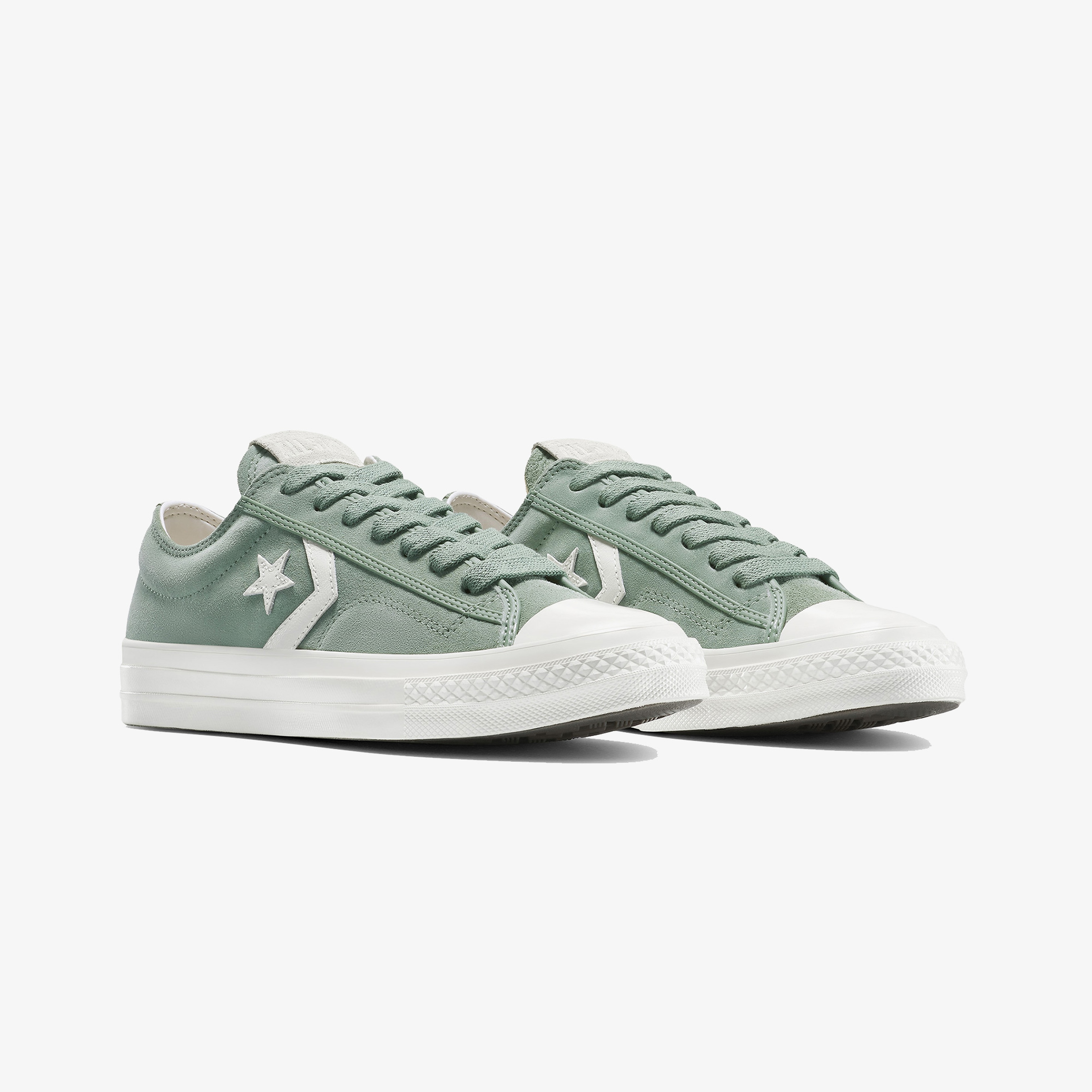 Converse Star Player 76 Suede Unisex Yeşil Sneaker