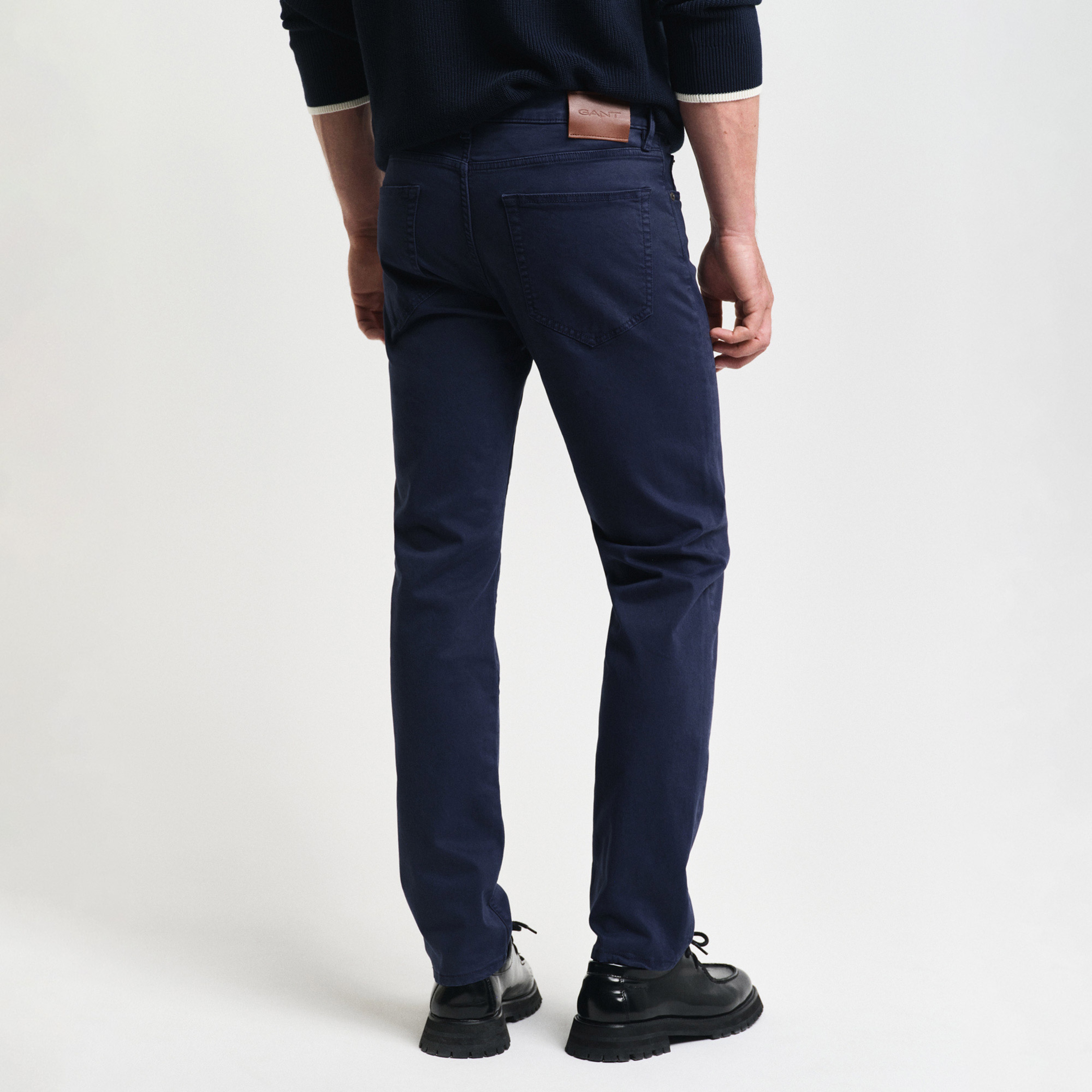 GANT Erkek Lacivert Regular Fit Jean