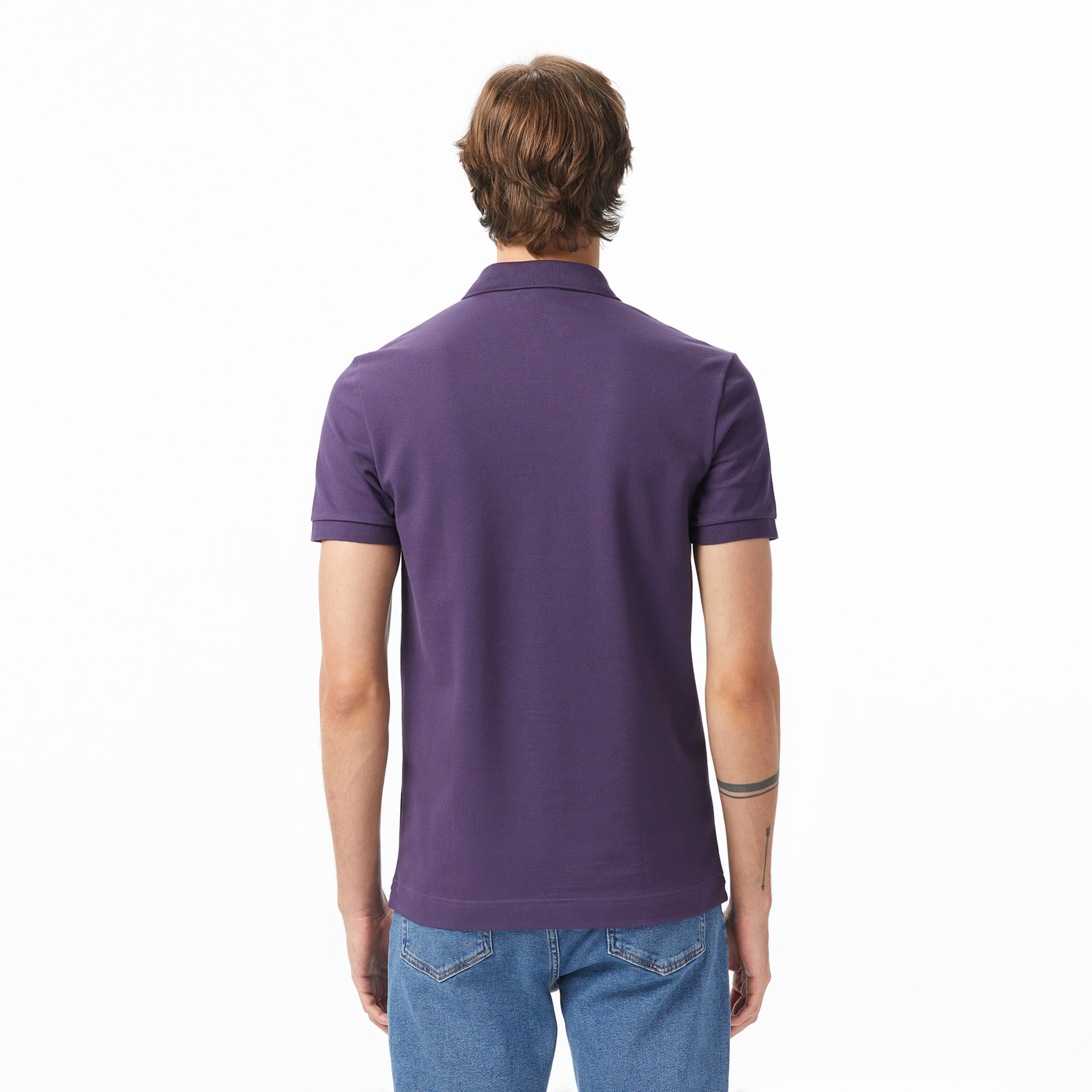 Erkek Regular Fit Mor Paris Polo