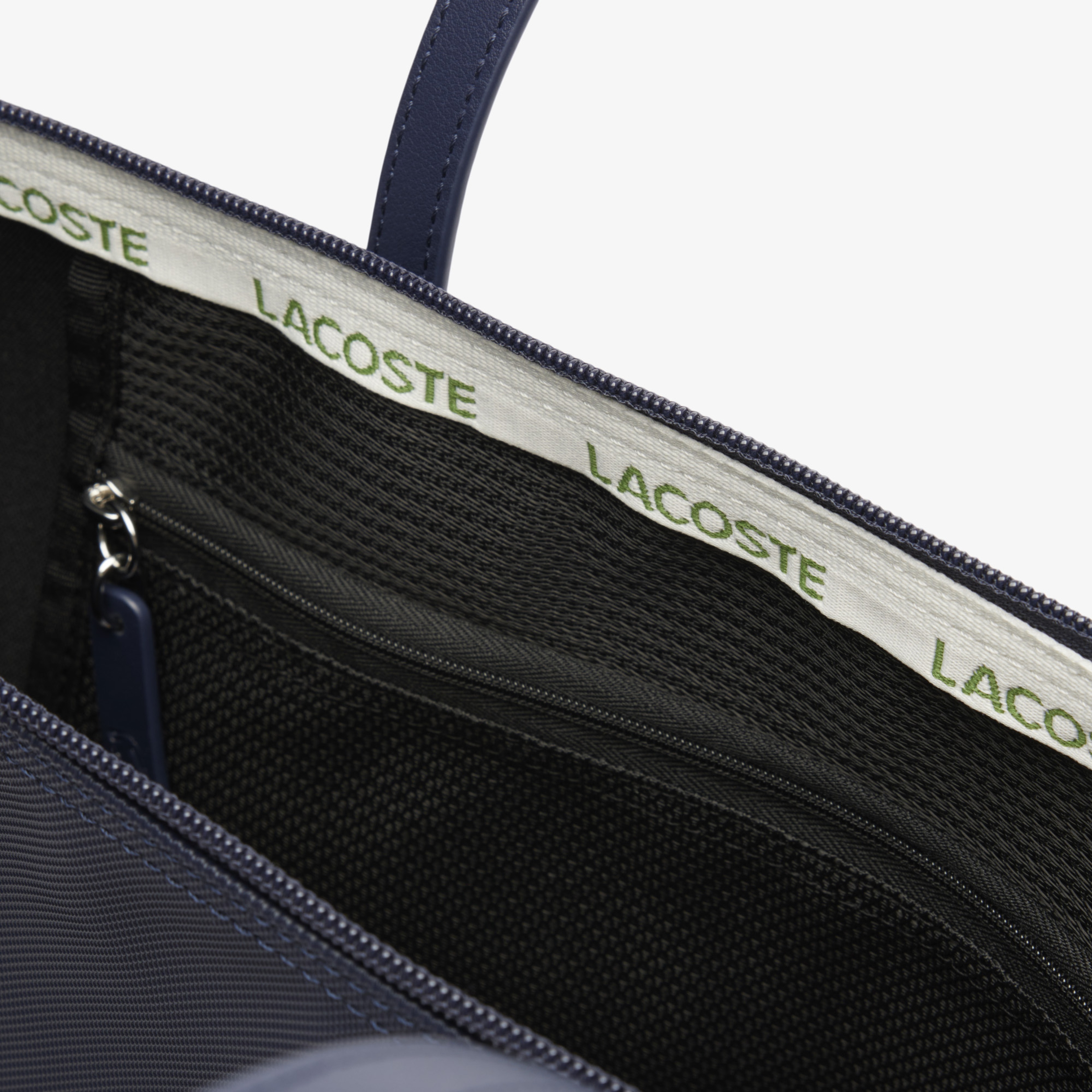 Lacoste Large L.12.12 Kadın Lacivert Omuz Çantası