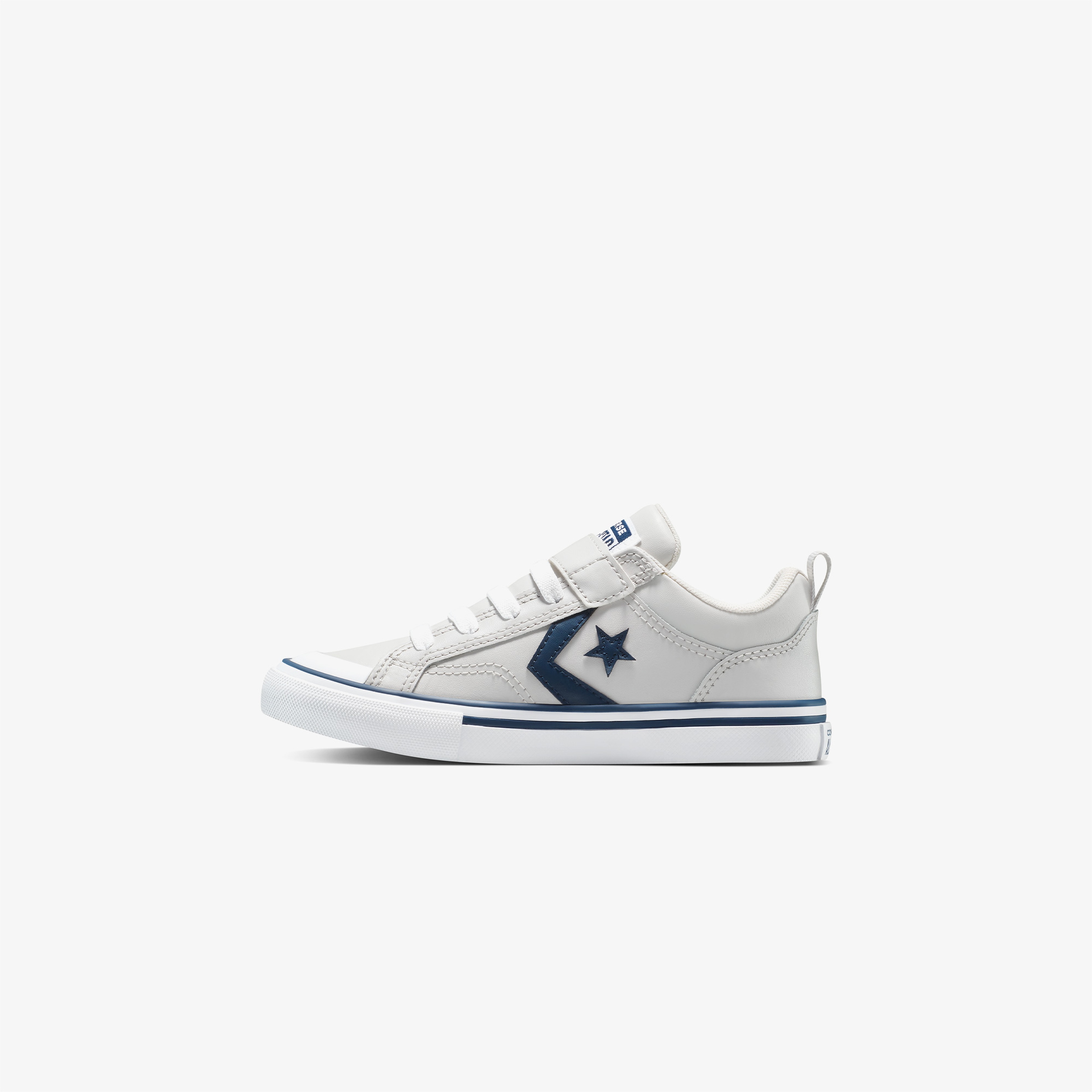 Converse Pro Blaze Strap Leather Easy On Çocuk Gri Sneaker