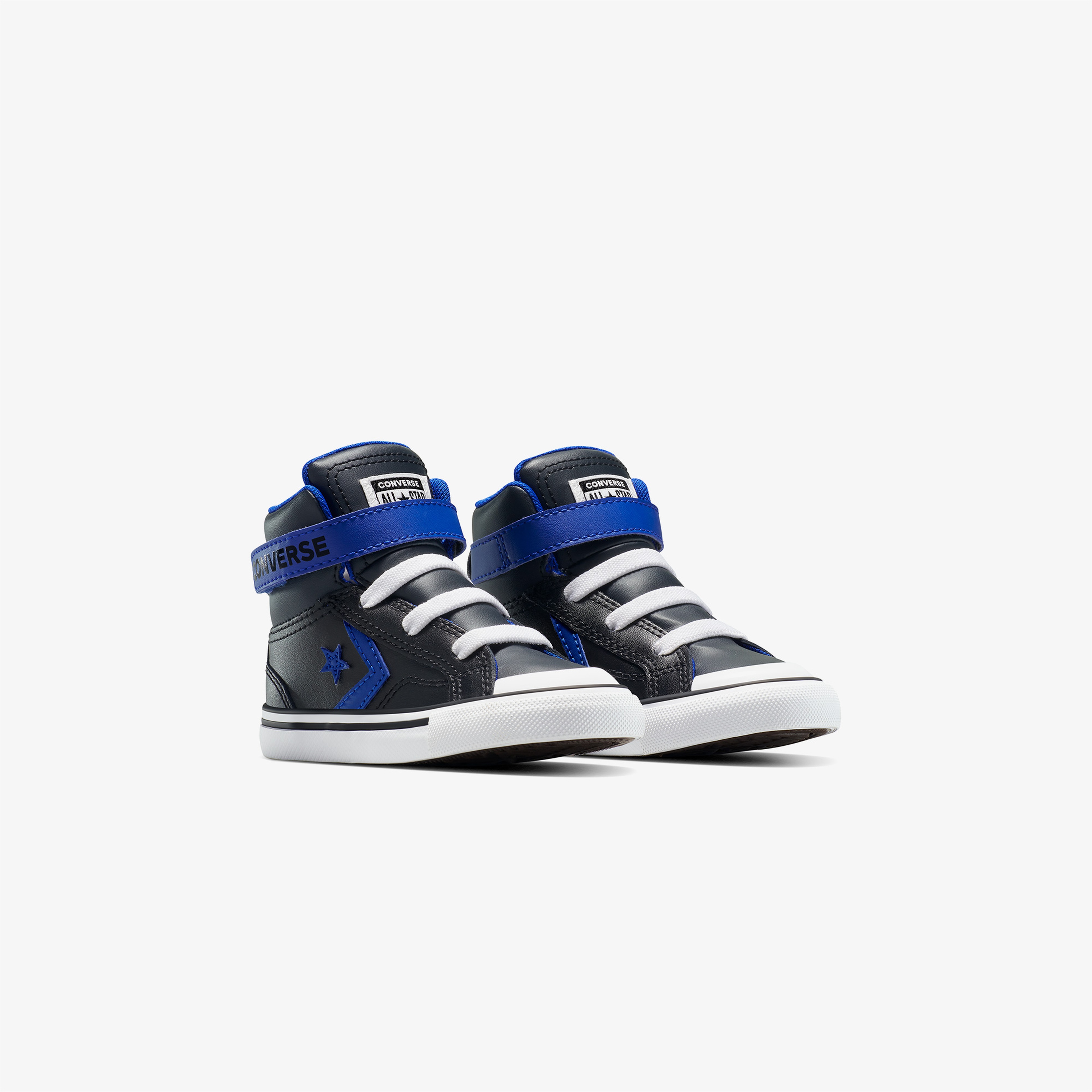 Converse Pro Blaze Strap Leather Easy On Bebek Siyah Sneaker
