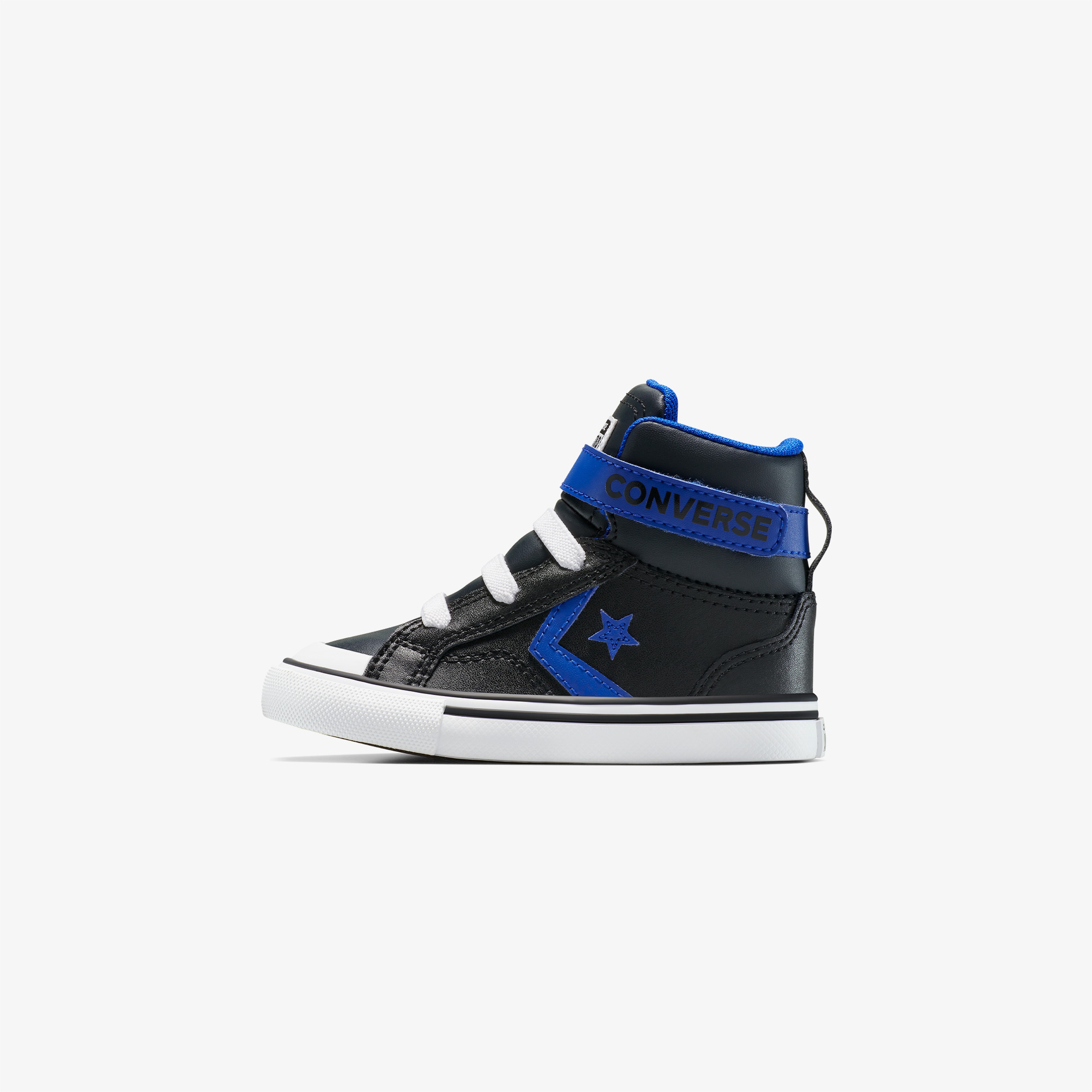 Converse Pro Blaze Strap Leather Easy On Bebek Siyah Sneaker
