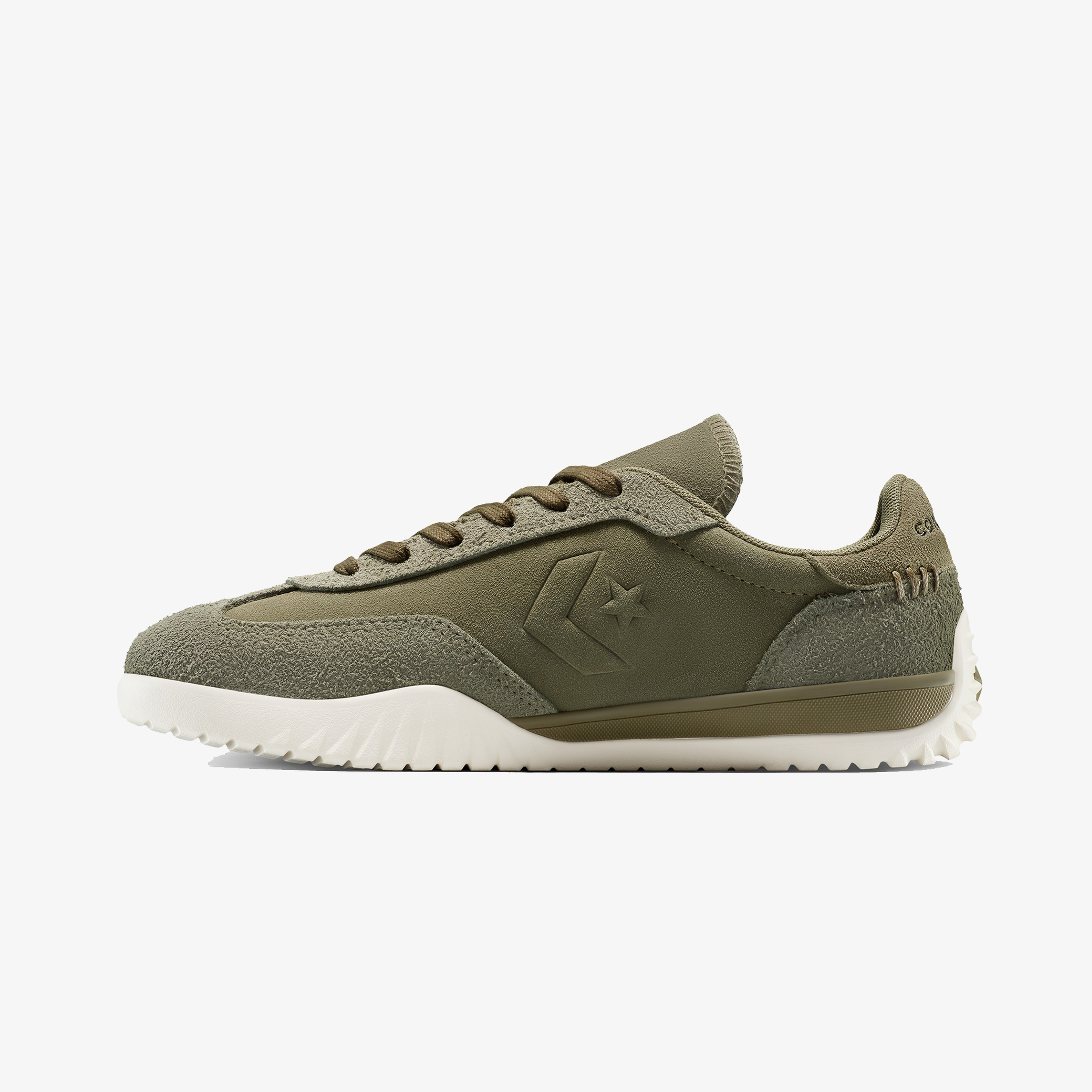 Converse Run Star Trainer Colourful Suede Unisex Haki Sneaker