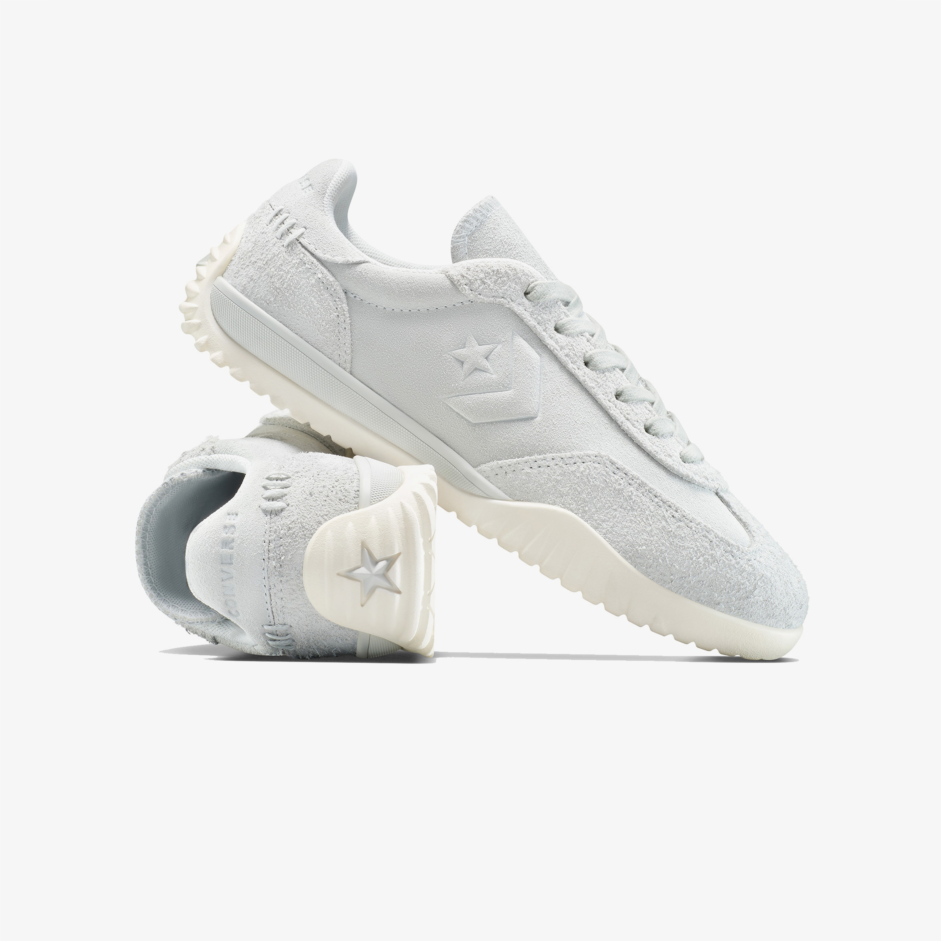 Converse Run Star Trainer Colourful Suede Unisex Gri Sneaker