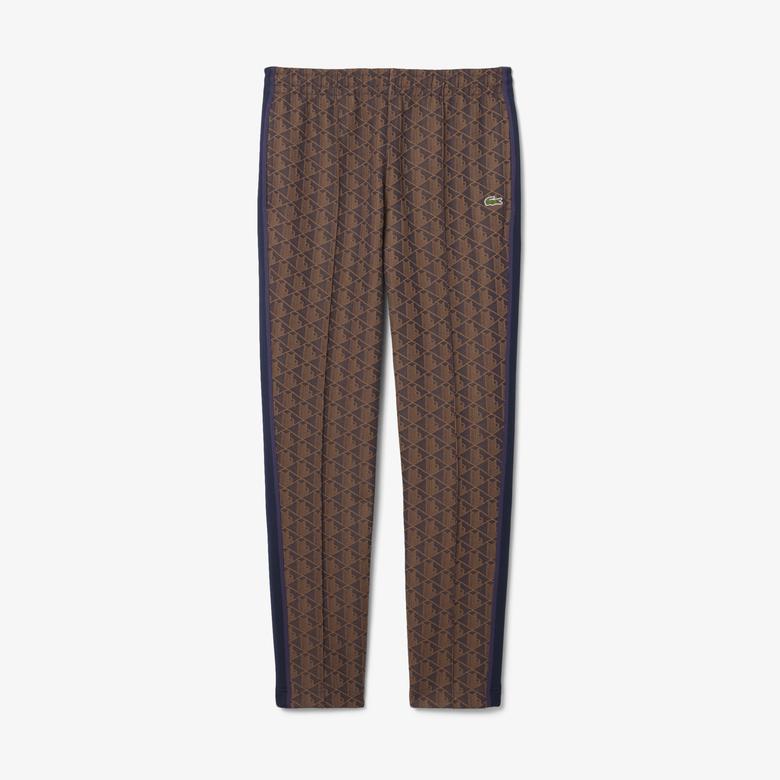 Lacoste Paris Monogram Erkek Mor Eşofman Altı