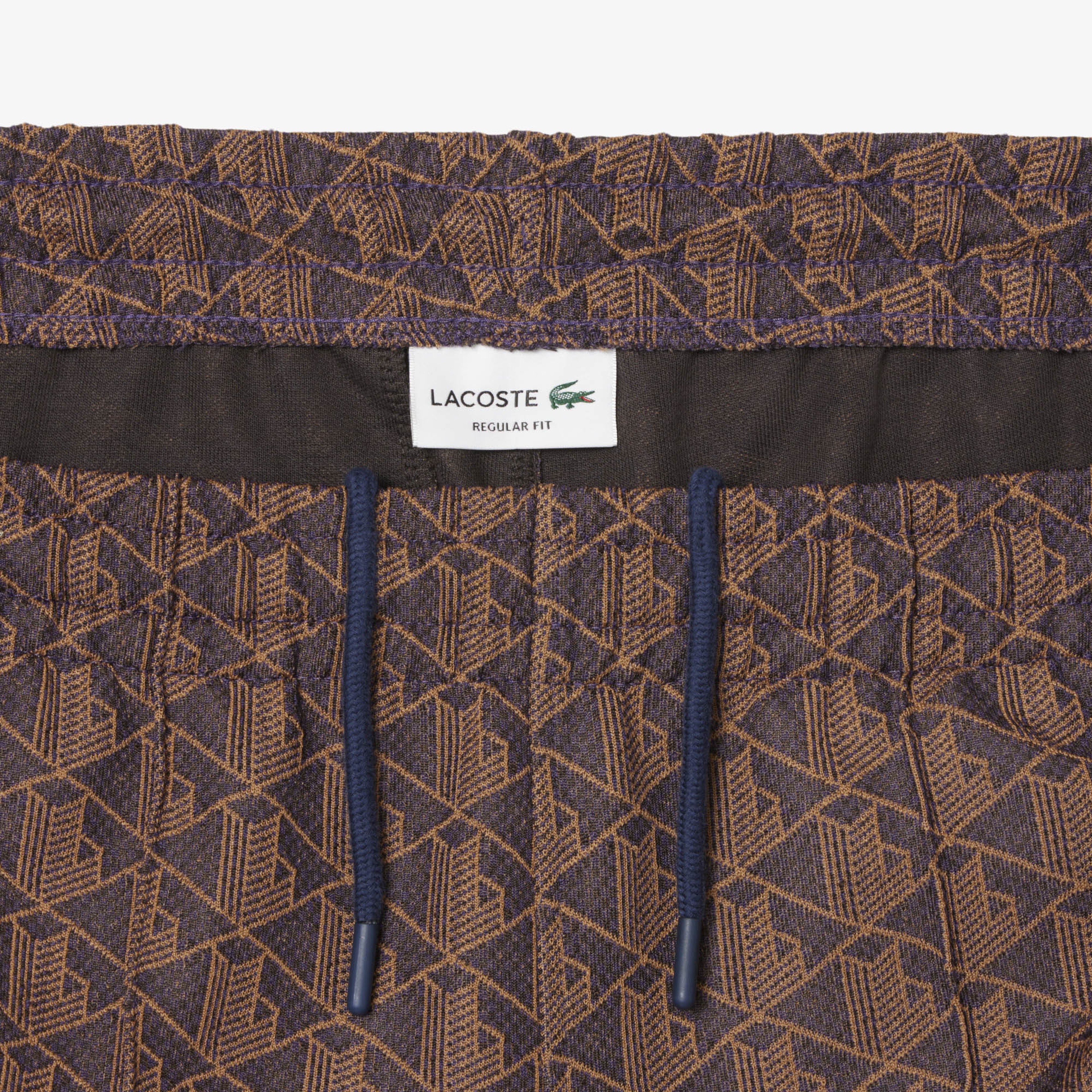 Lacoste Paris Monogram Erkek Mor Eşofman Altı