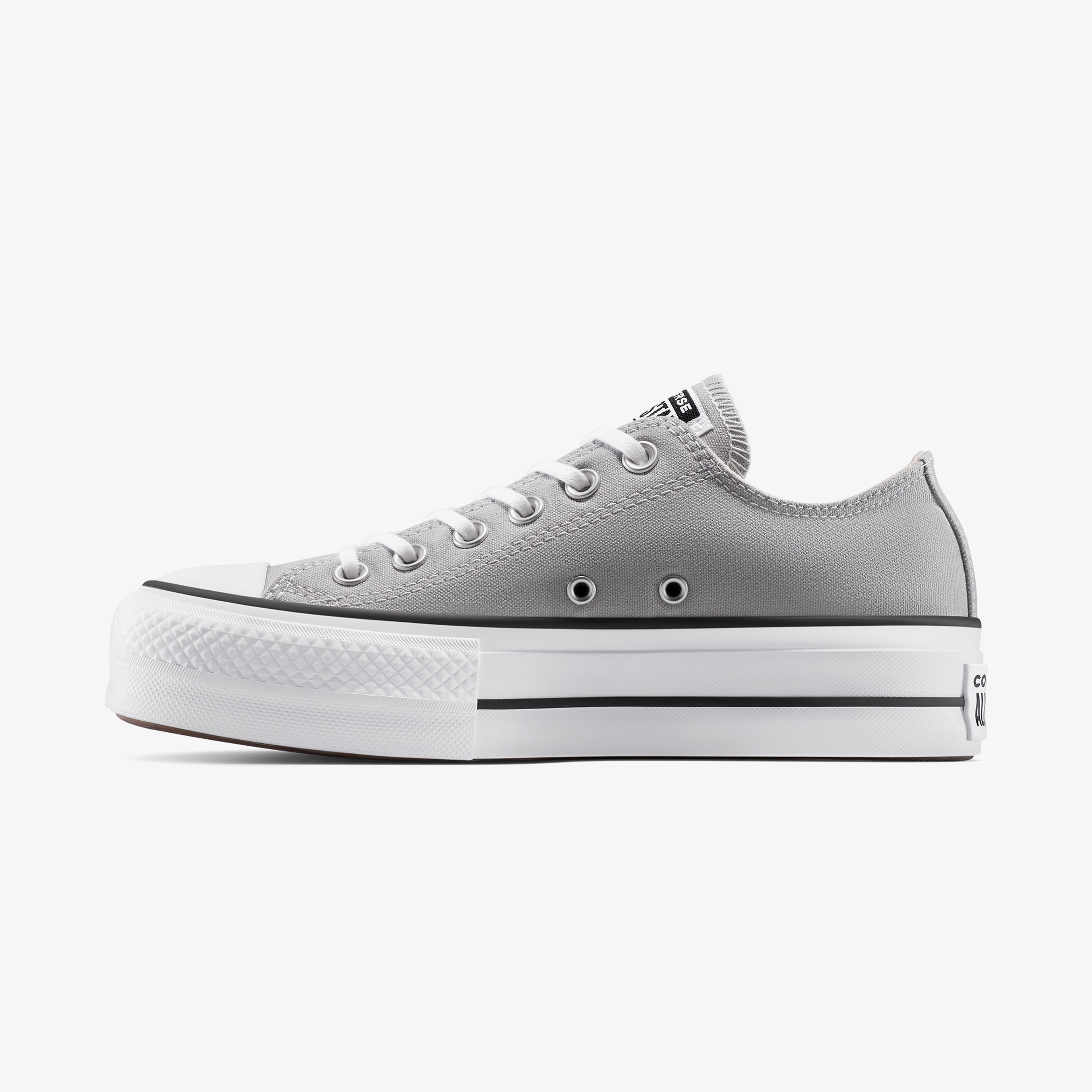 Converse Chuck Taylor All Star Platform Canvas Kadın Gri Sneaker
