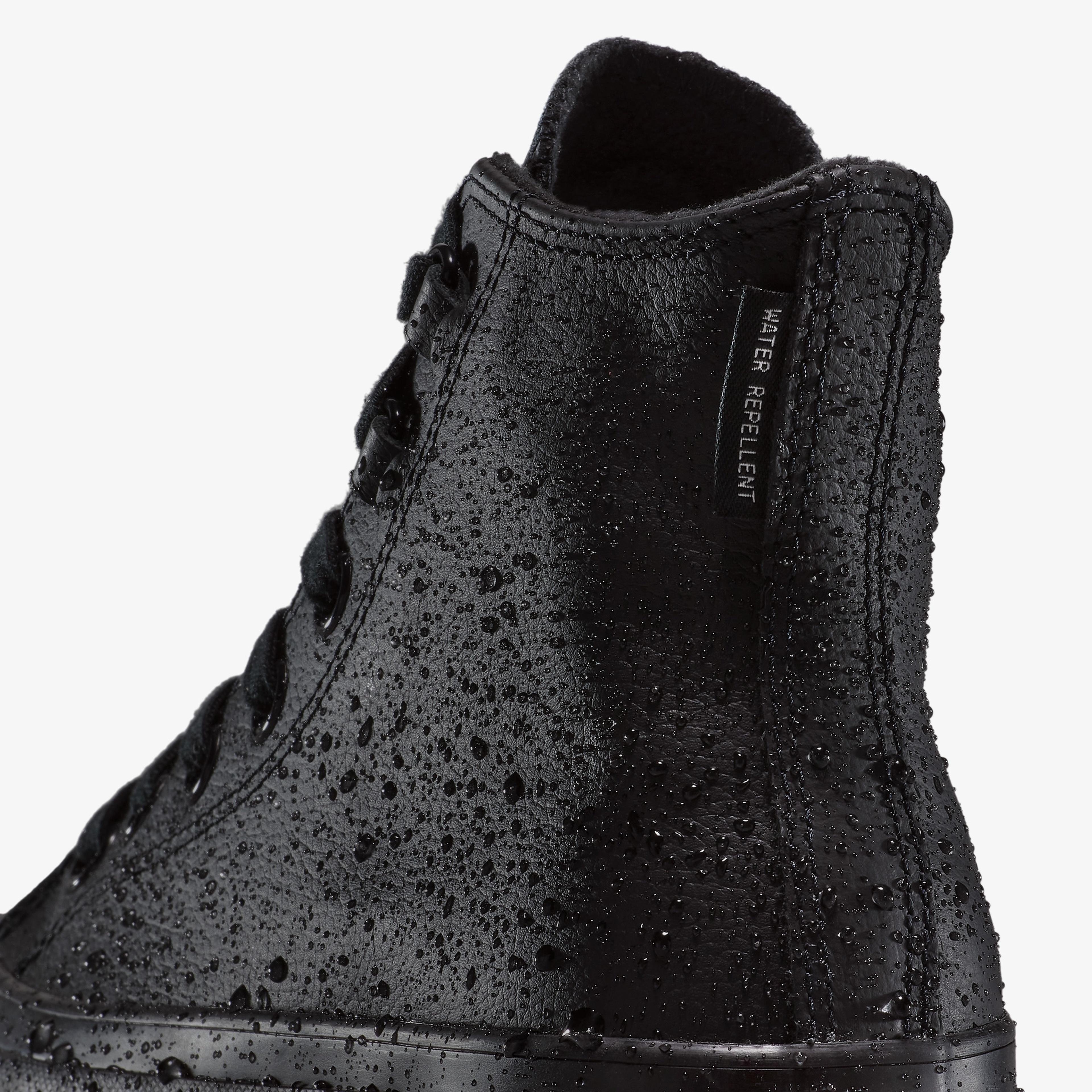 Converse Chuck Taylor All Star Lift Leather High Top Kadın Siyah Sneaker