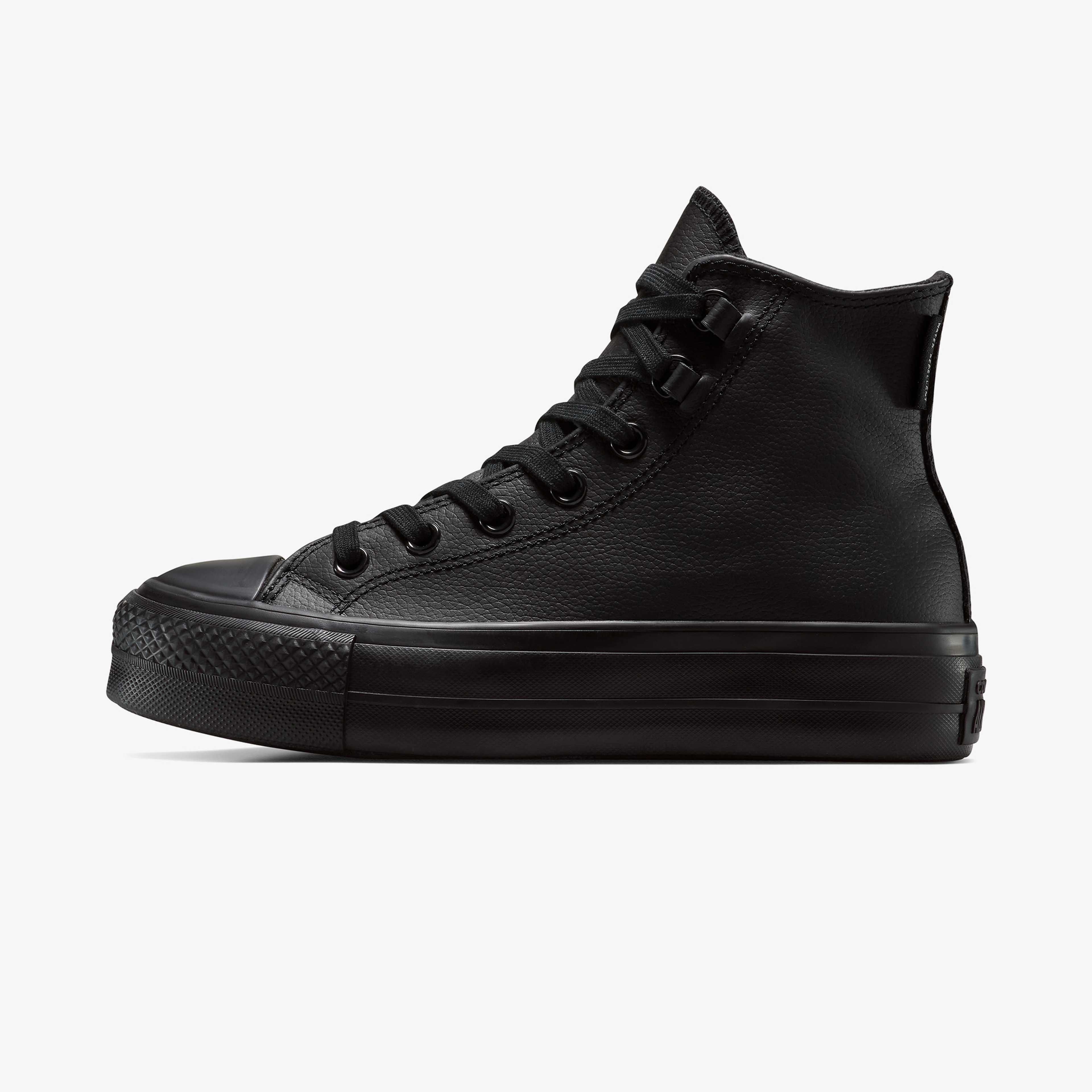 Converse Chuck Taylor All Star Lift Leather High Top Kadın Siyah Sneaker