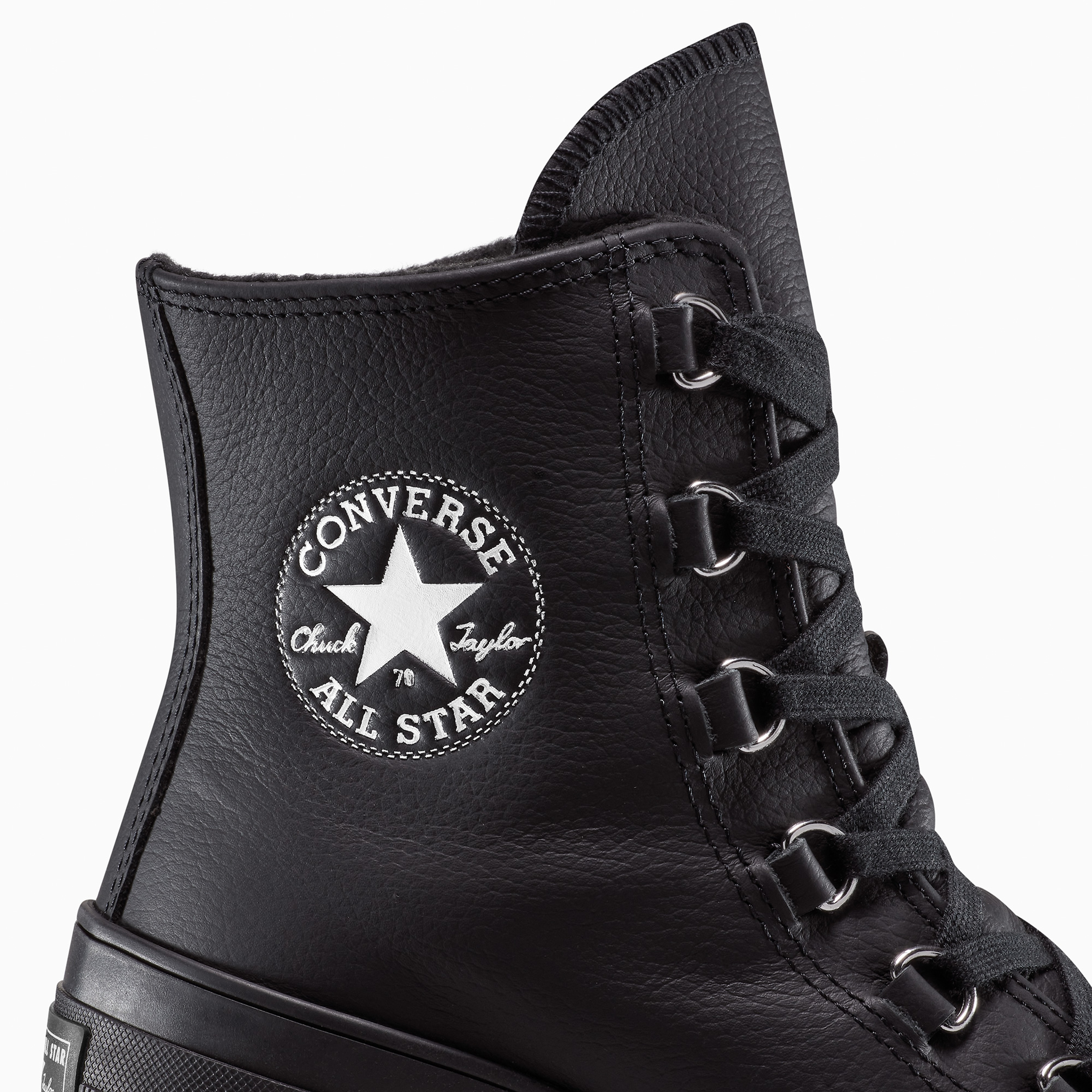 Converse Chuck 70 De Luxe Heel Kadın Siyah Sneaker