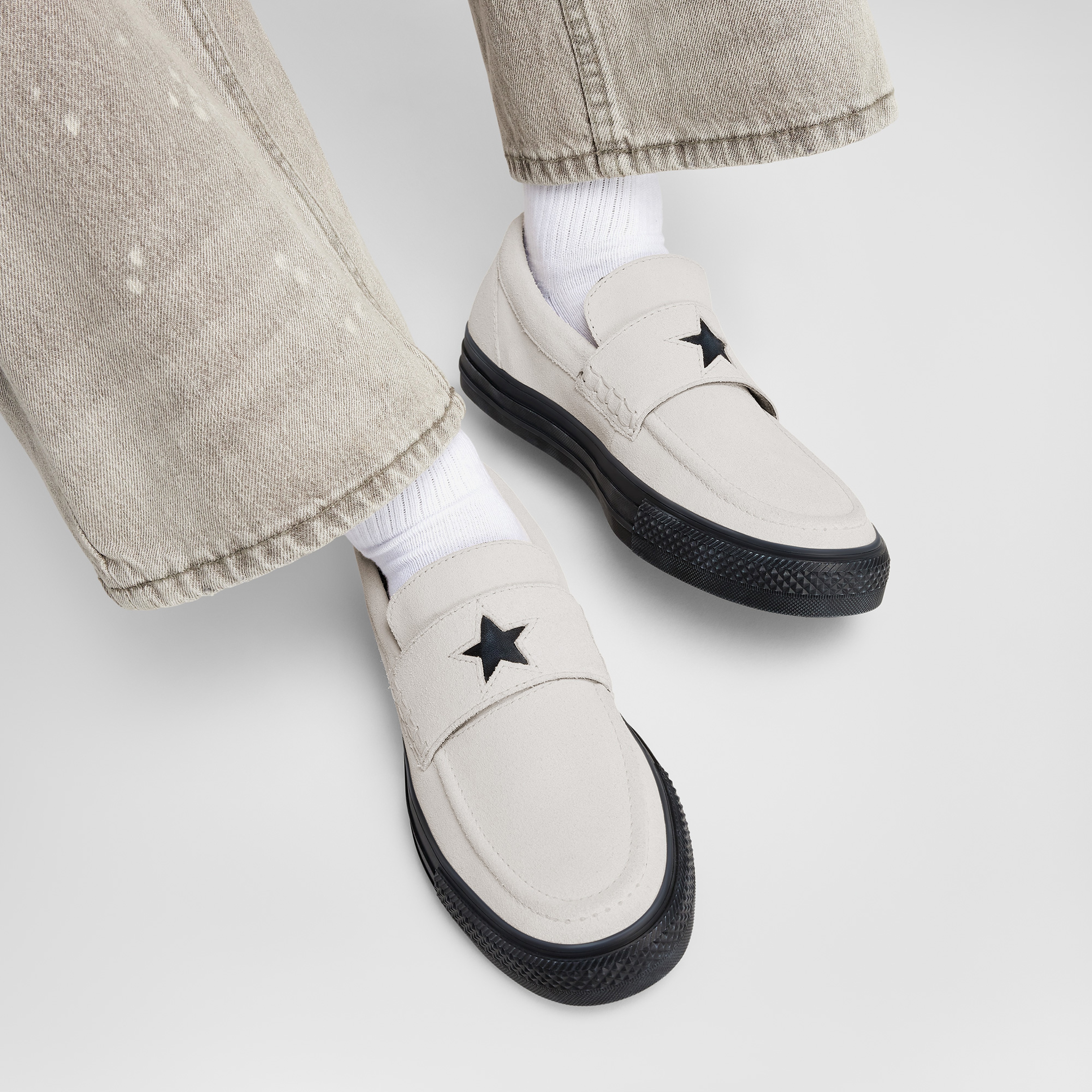 Converse Chuck Taylor All Star Loafer Unisex Bej Sneaker