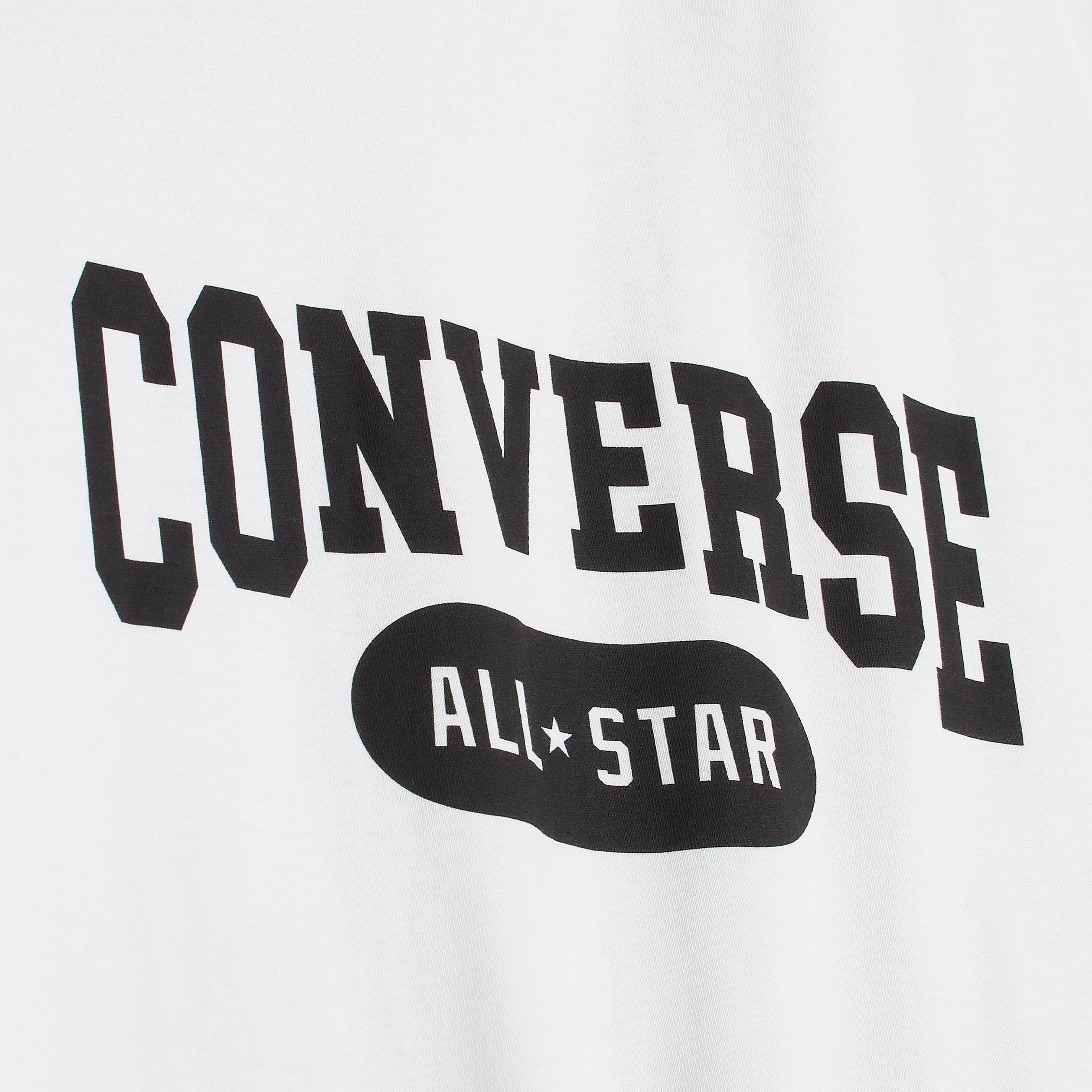 Converse Retro Logo Erkek Beyaz T-Shirt