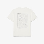 Erkek Classic Fit Bisiklet Yaka Beyaz T-Shirt