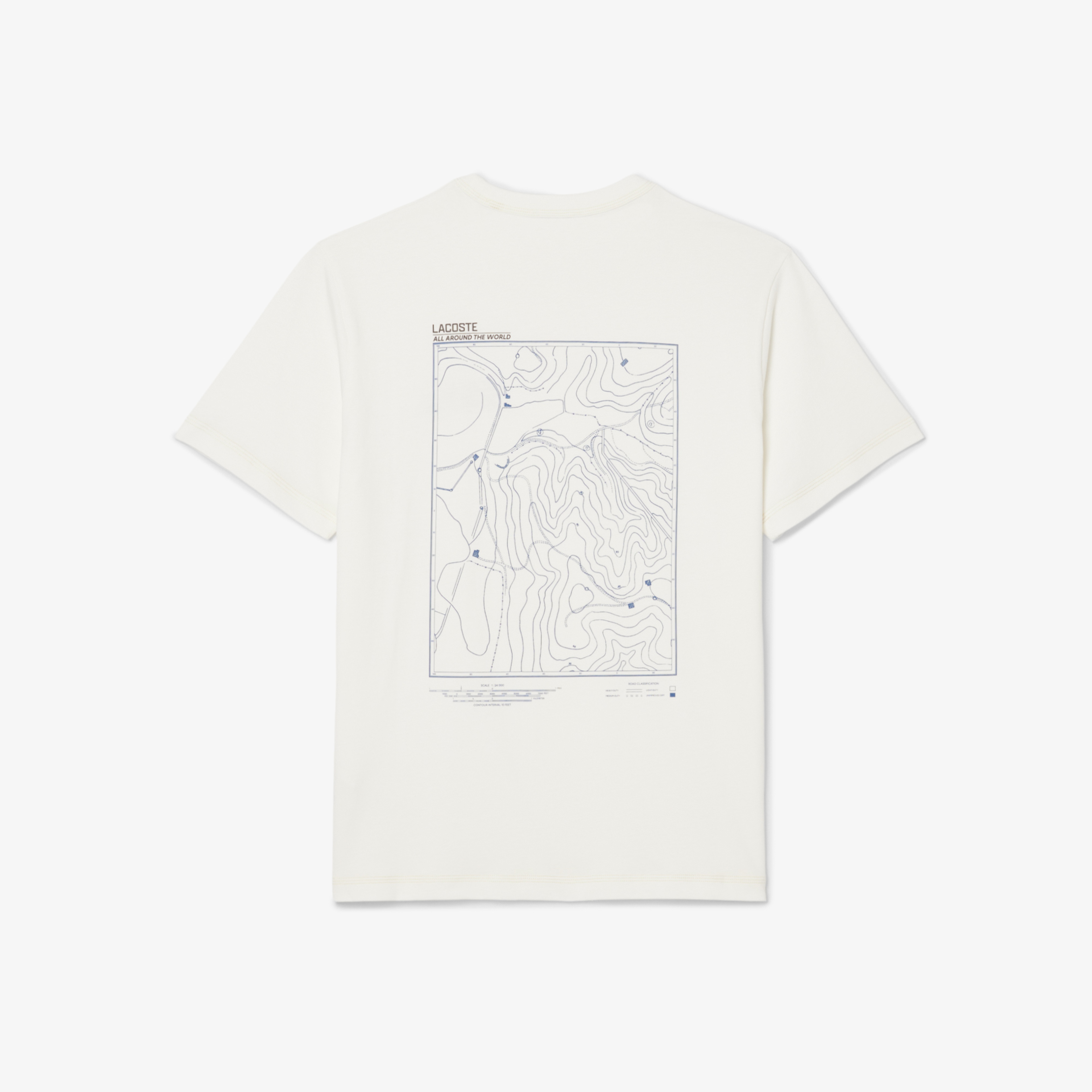 Erkek Classic Fit Bisiklet Yaka Beyaz T-Shirt