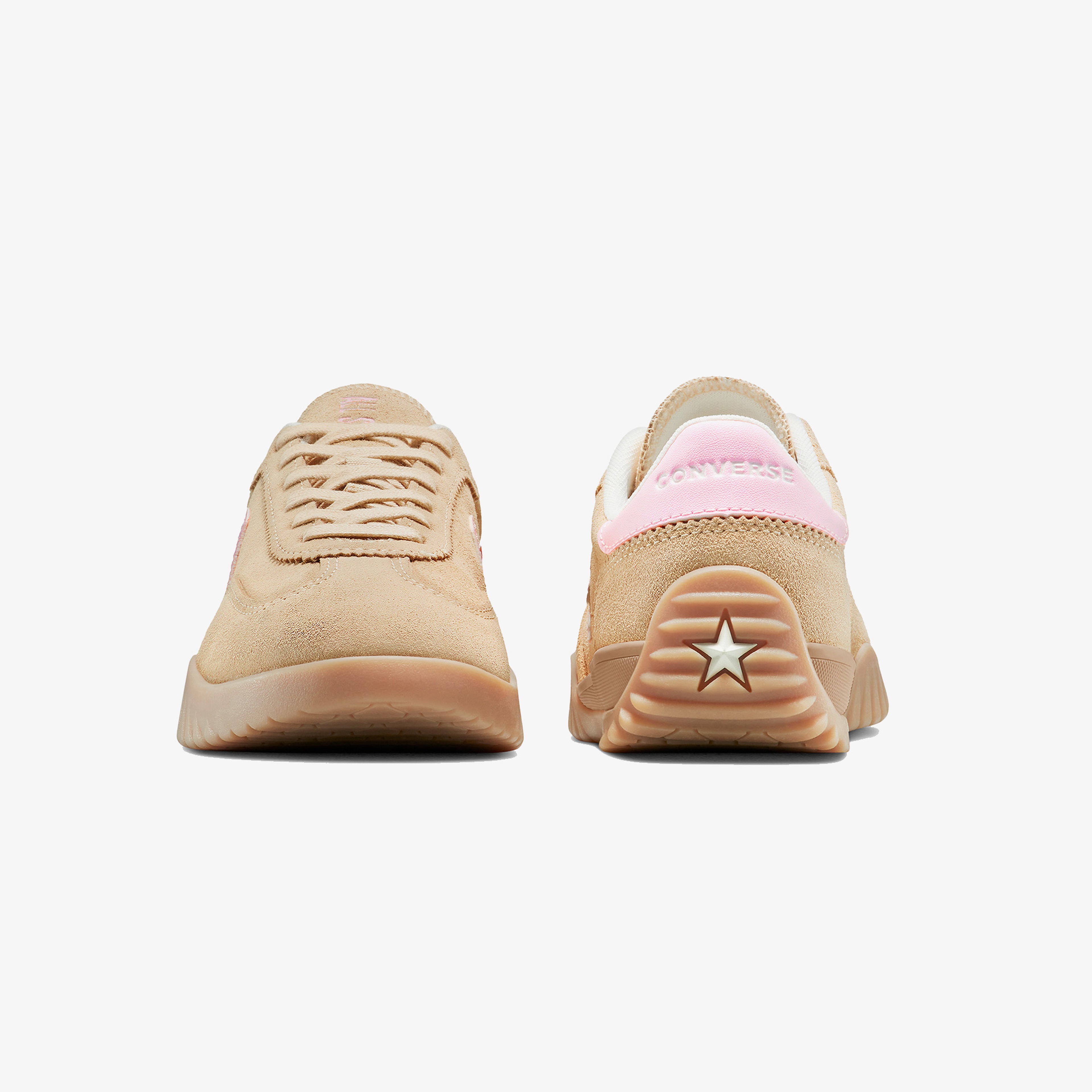 Converse Run Star Trainer Suede Unisex Kahverengi Sneaker