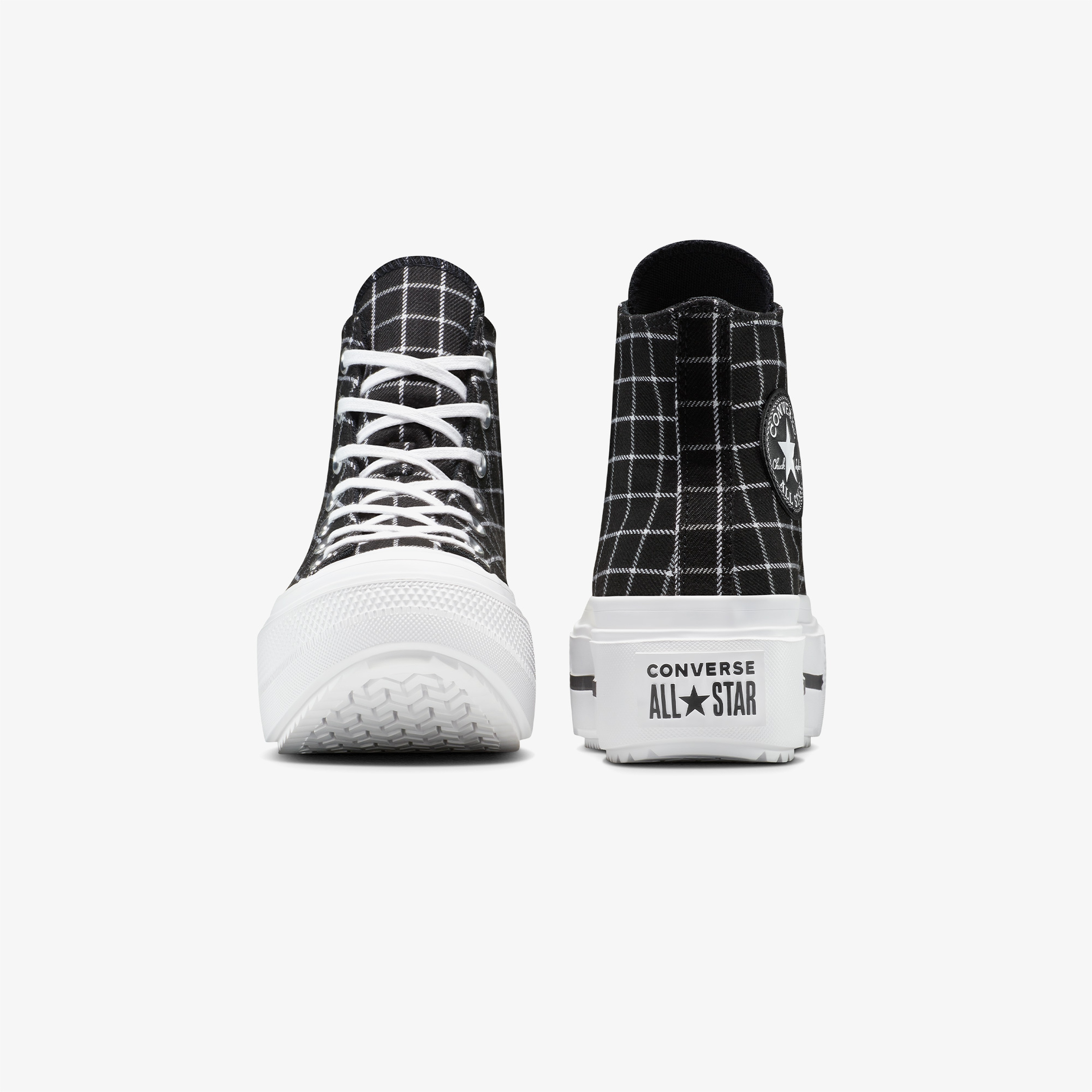 Converse Chuck Taylor All Star Lift Double Stack Platform Kadın Siyah Sneaker