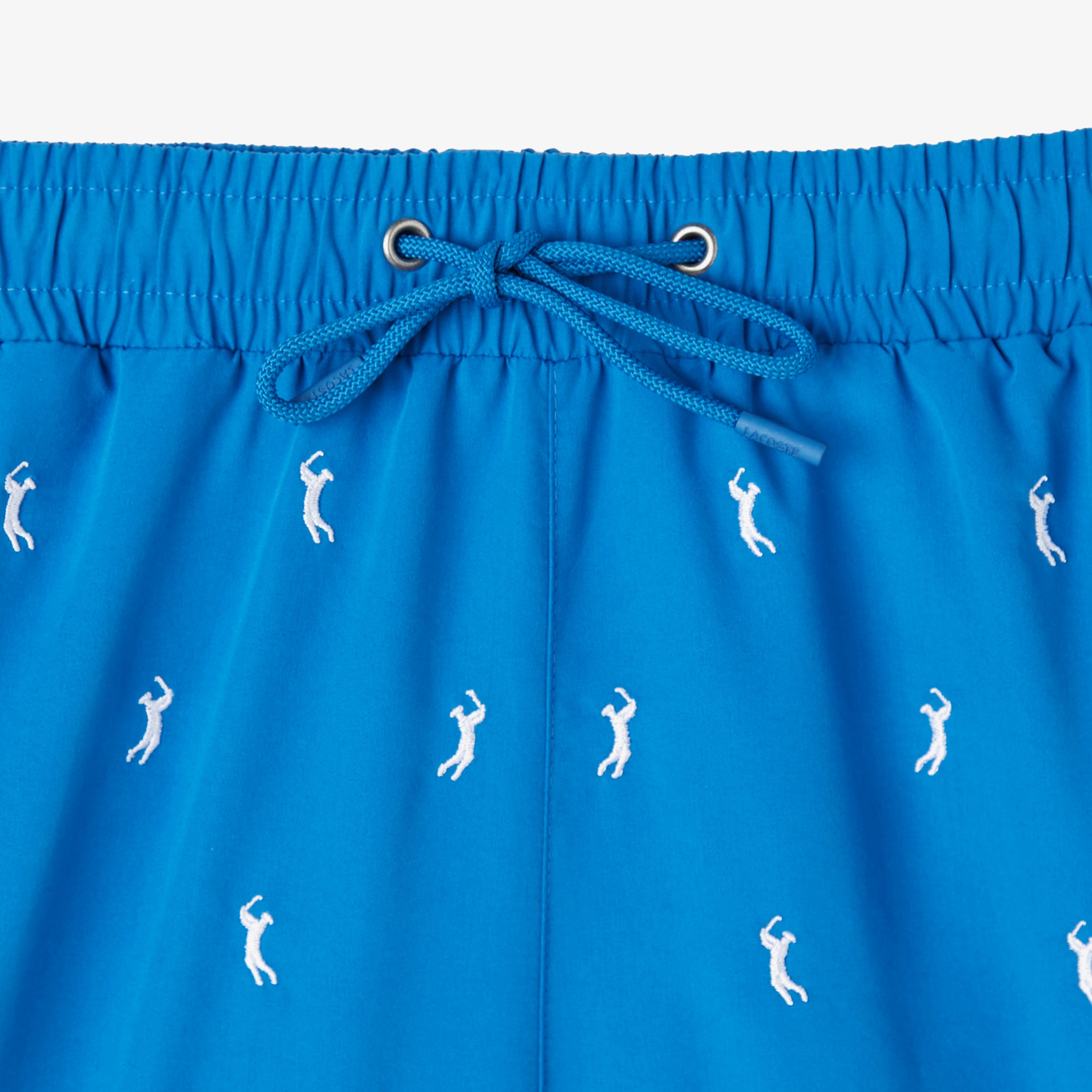 Erkek Regular Fit Desenli Lacivert Mayo