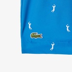 Erkek Regular Fit Desenli Lacivert Mayo