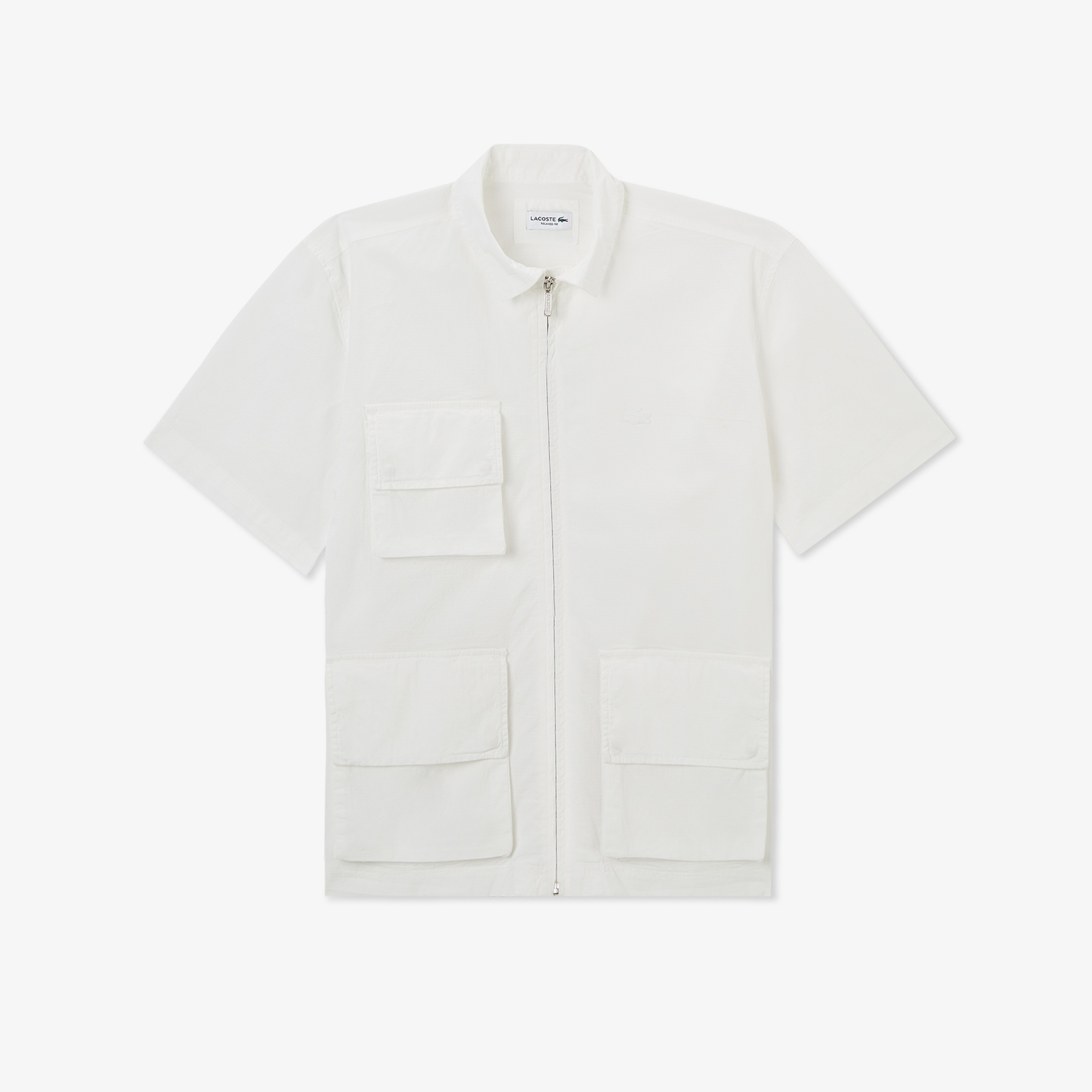 Lacoste House of SuperStep x Lacoste Erkek Beyaz Gömlek