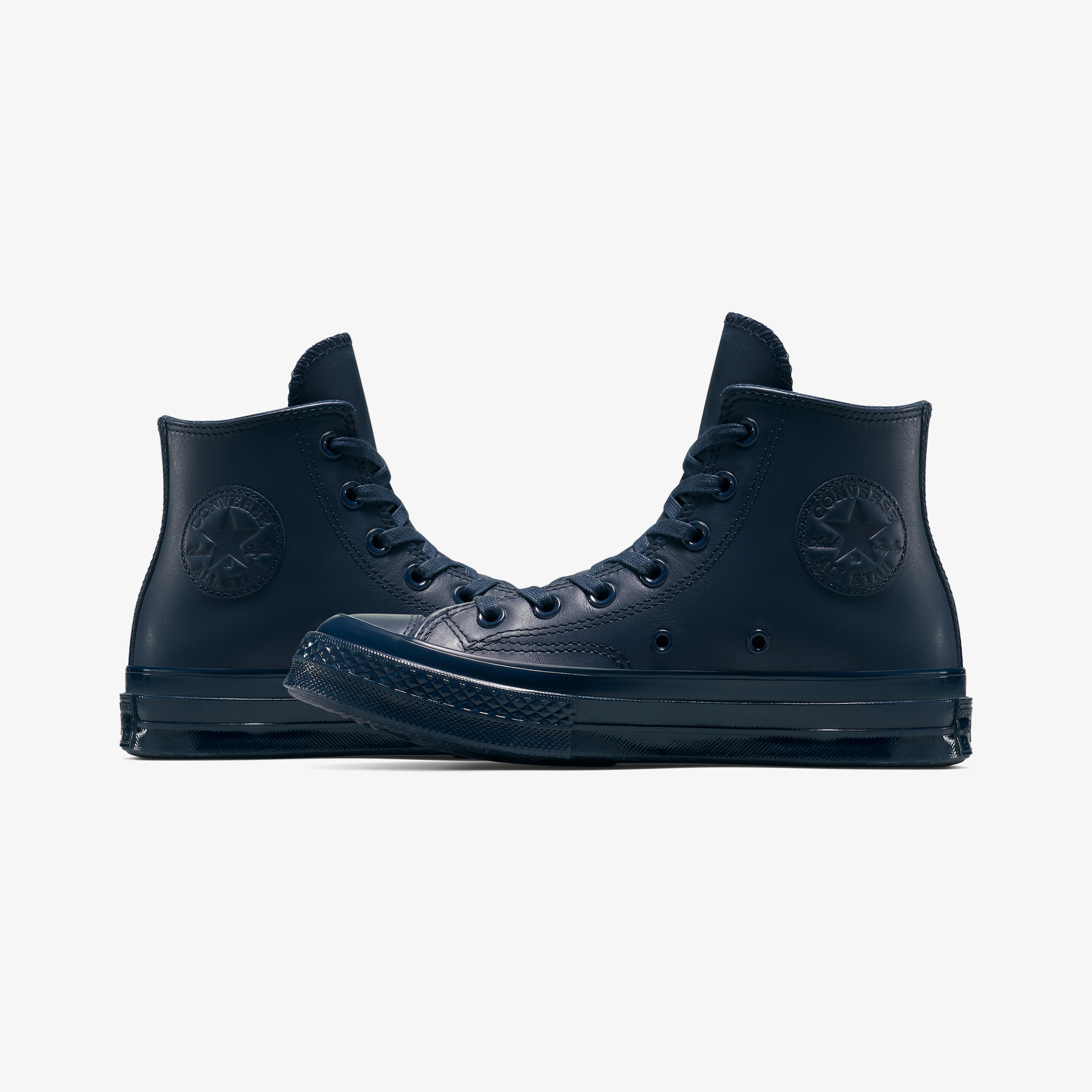 Converse Chuck 70 Leather Unisex Lacivert Sneaker