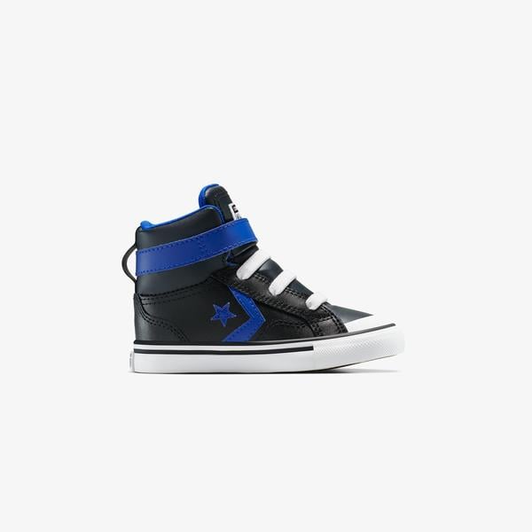 Converse Pro Blaze Strap Leather Easy On Bebek Siyah Sneaker