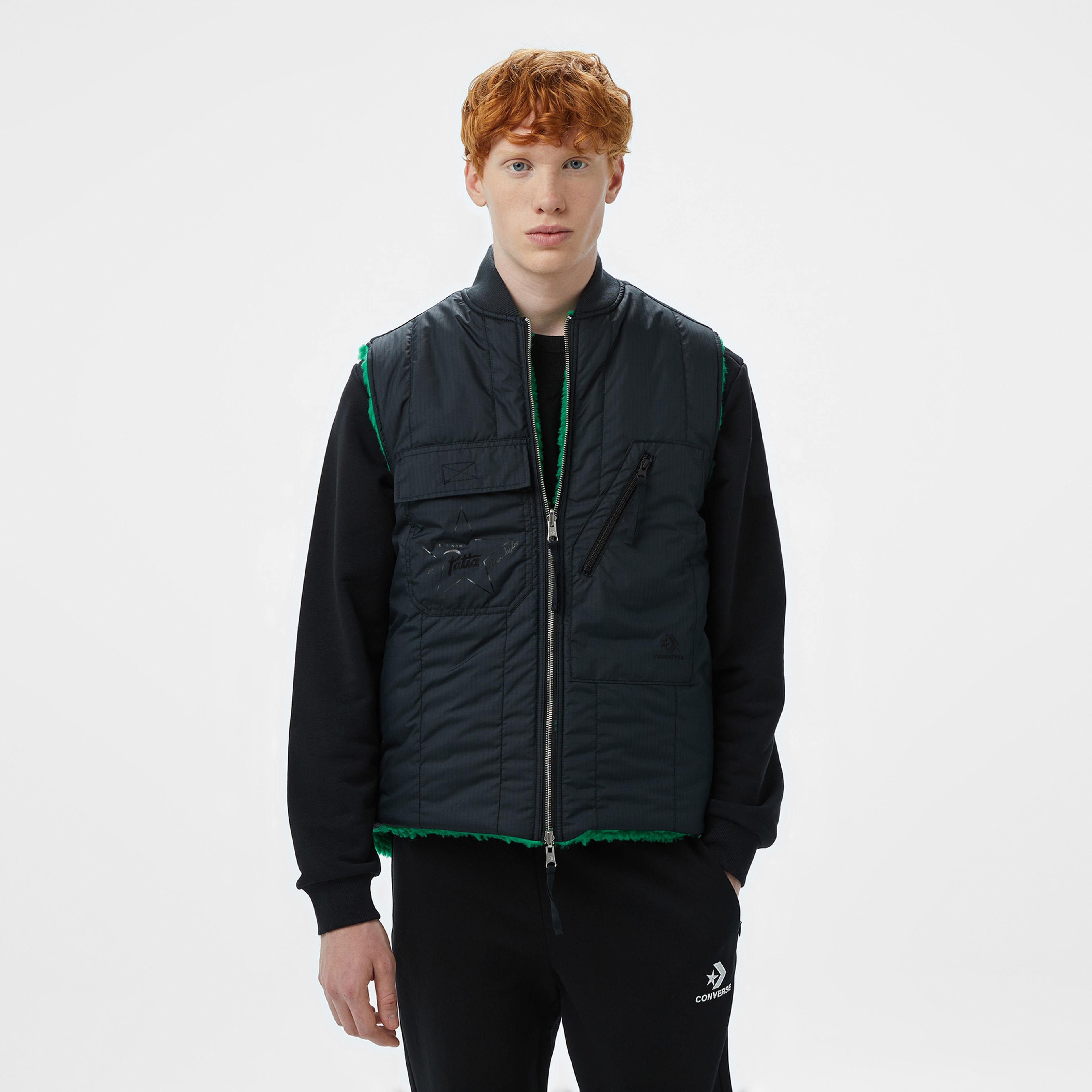 Converse X Patta Unisex Yeşil Yelek