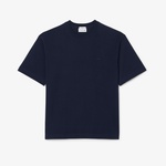 Lacoste Loose Fit Erkek Lacivert T-Shirt