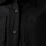 Kadın Classic Fit Kısa Kollu Siyah Elbise