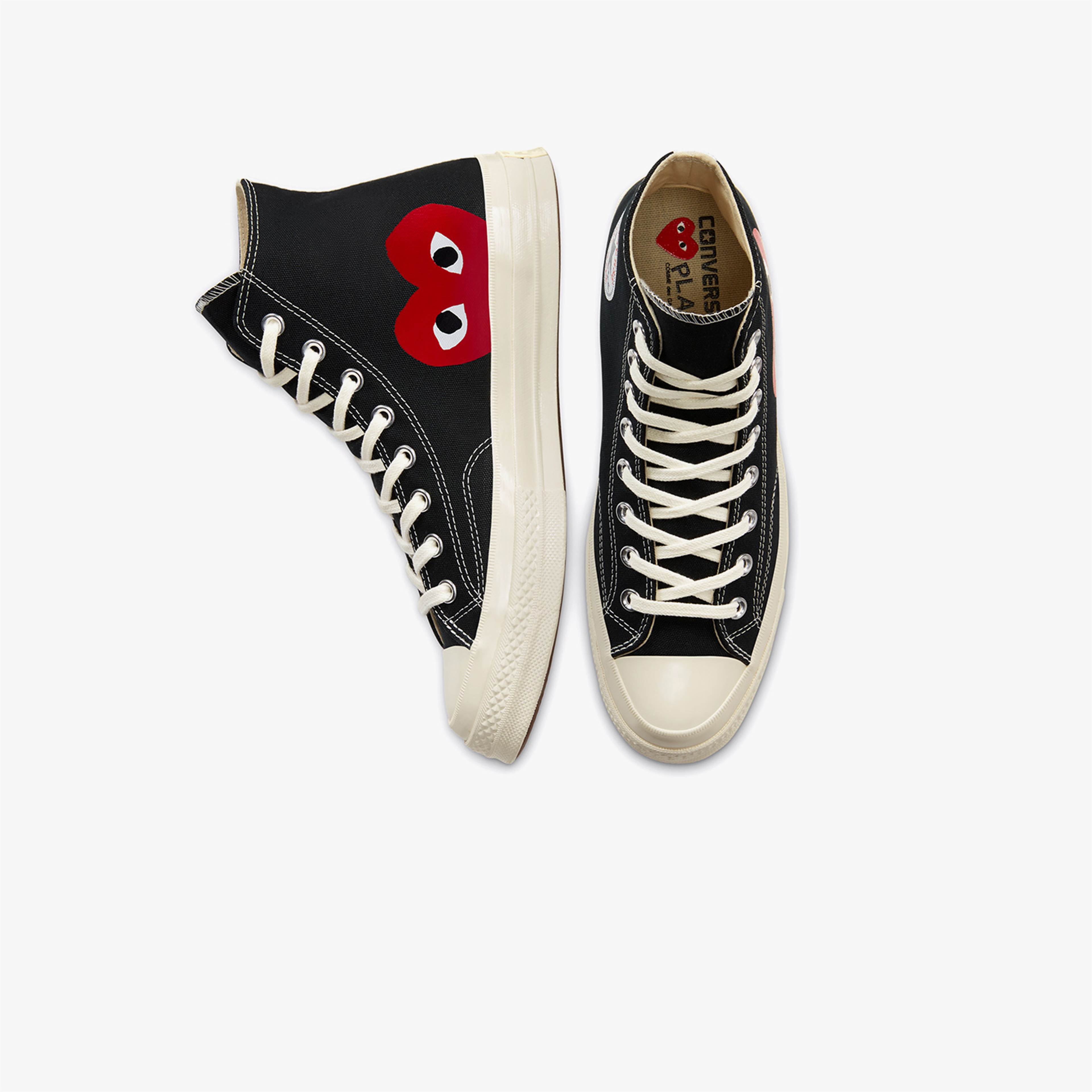 Converse X Comme Des Garçons Play Chuck 70 Unisex Siyah Sneaker
