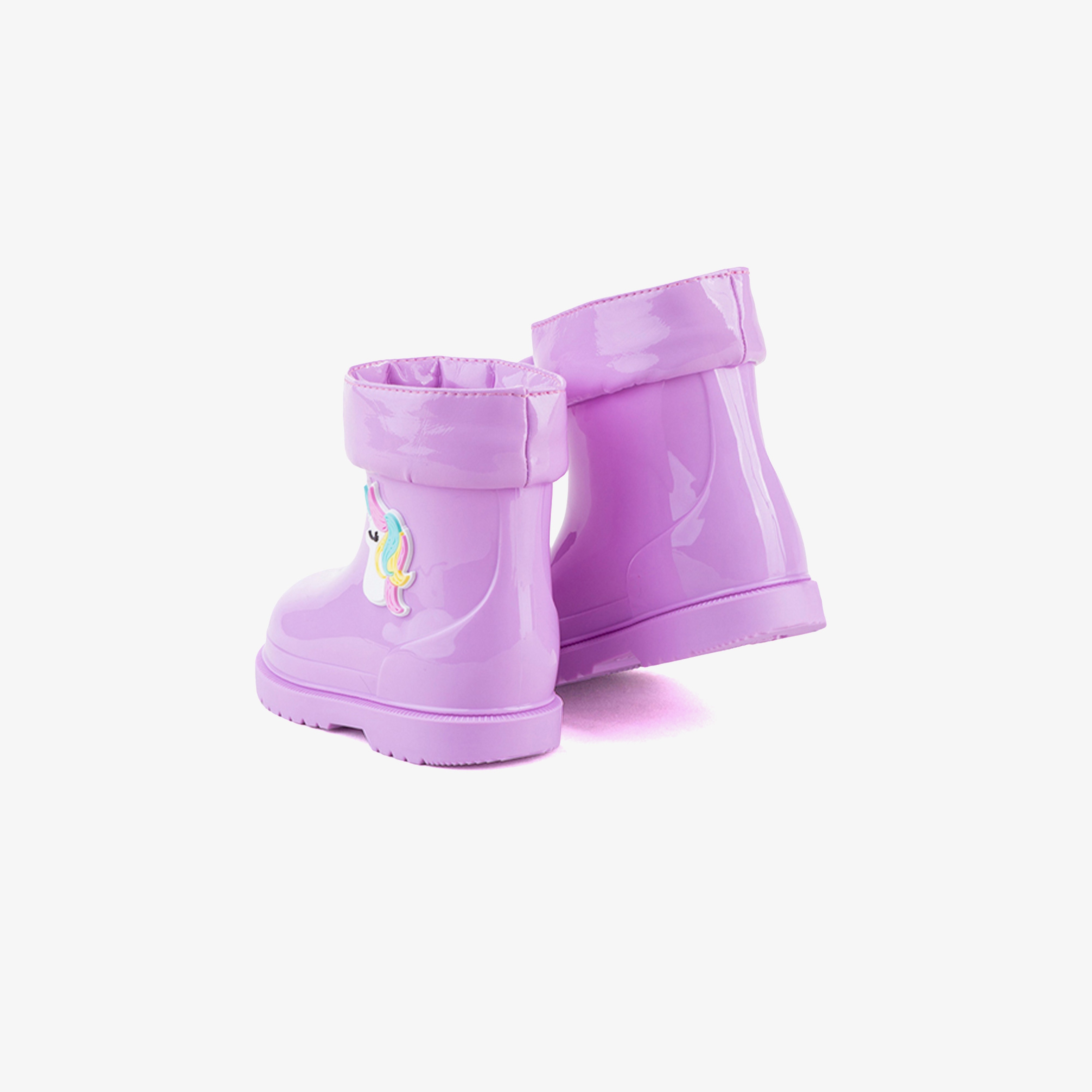 Igor W10253 Bimbi Unicornio Bebek Mor Yağmur Çizmesi