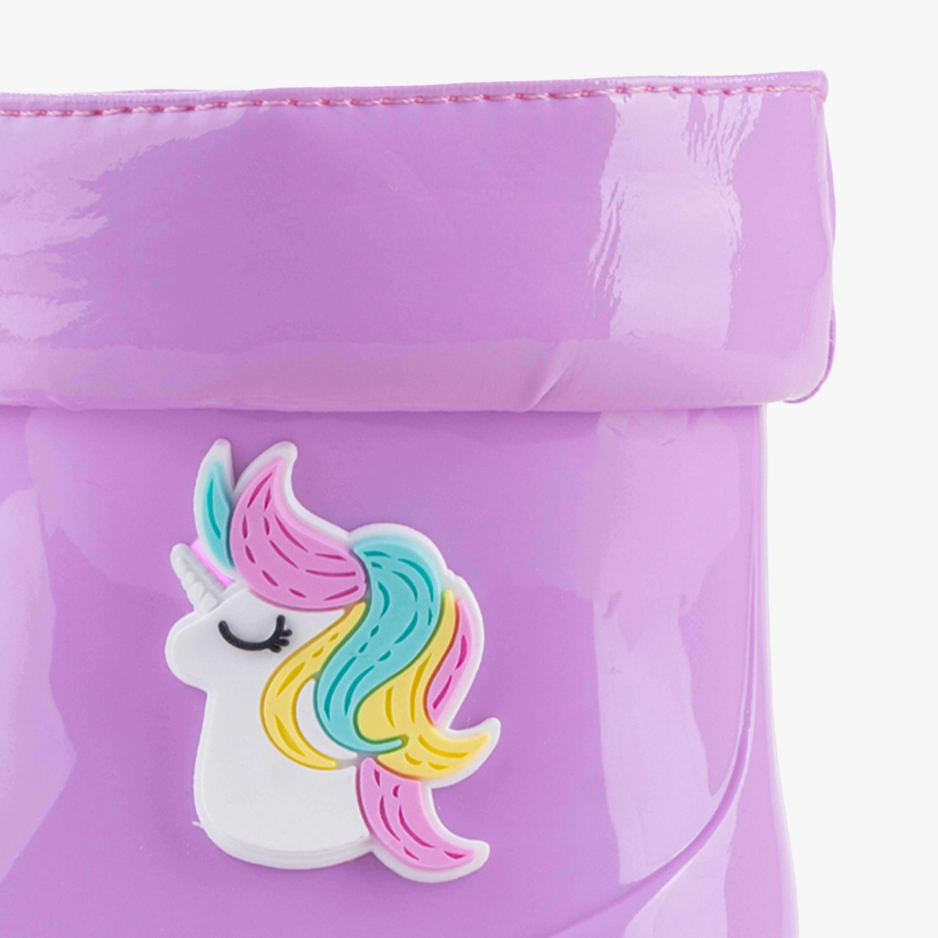 Igor W10253 Bimbi Unicornio Bebek Mor Yağmur Çizmesi