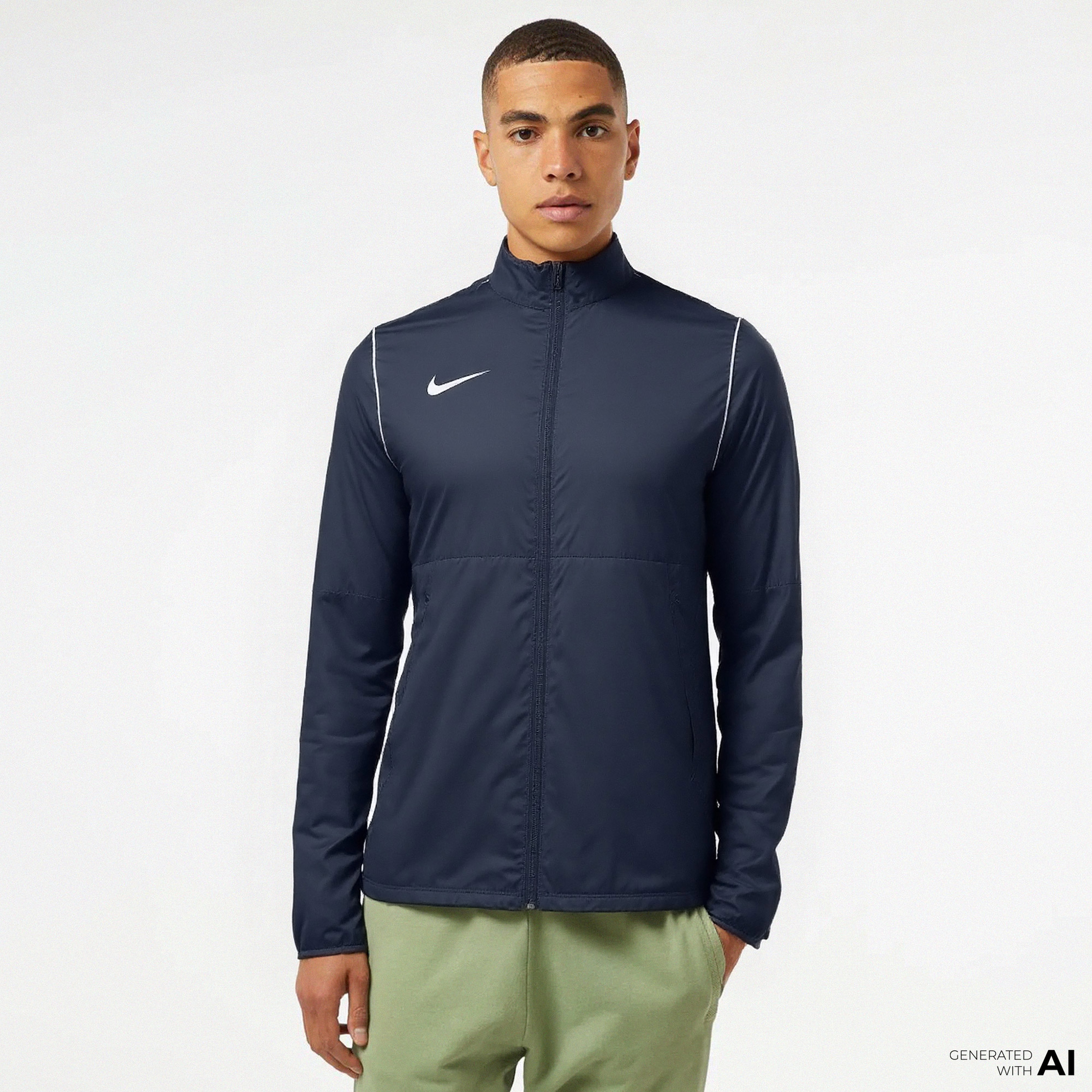 Nike Repel Erkek Lacivert Yağmurluk