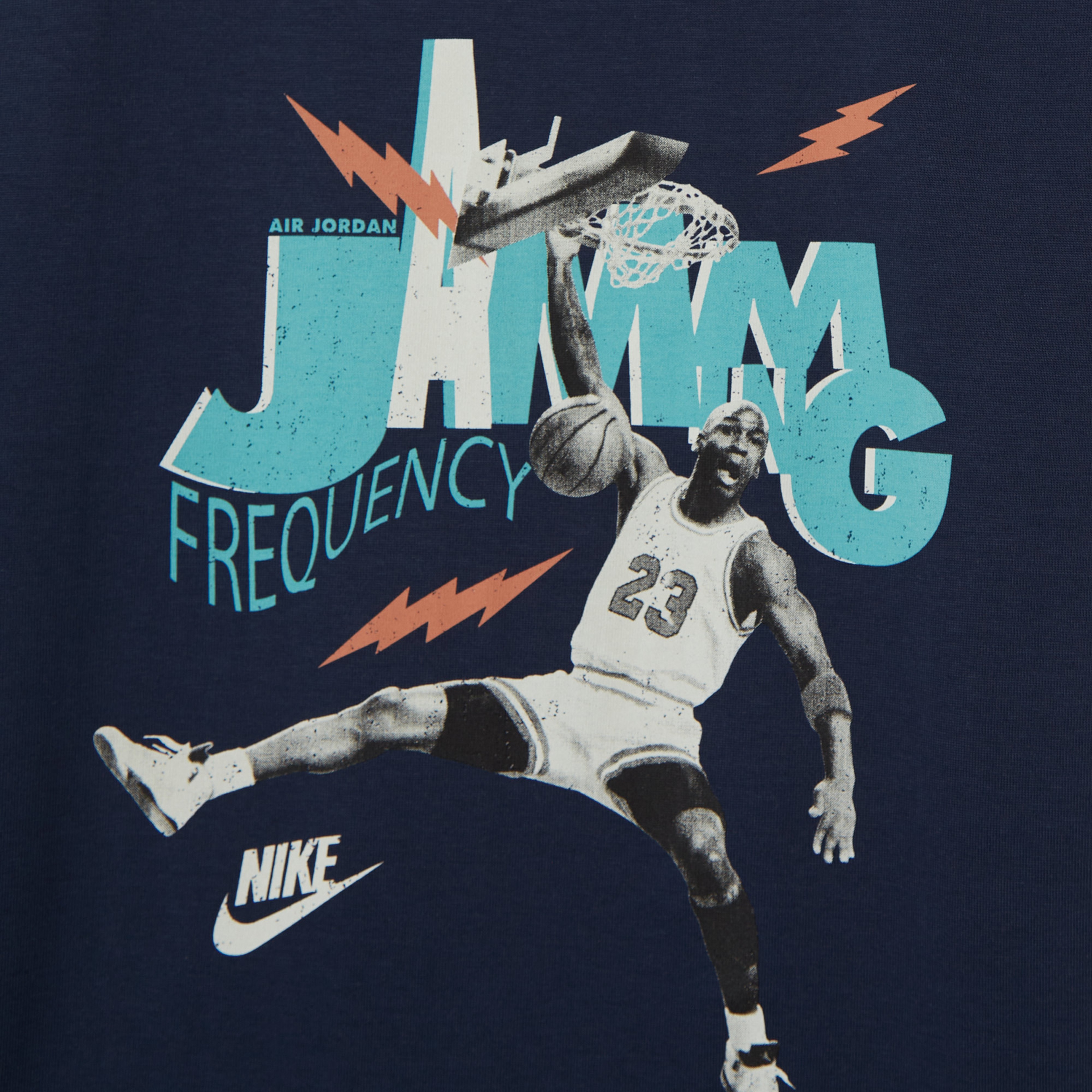 Jordan Jamming Çocuk Lacivert T-Shirt