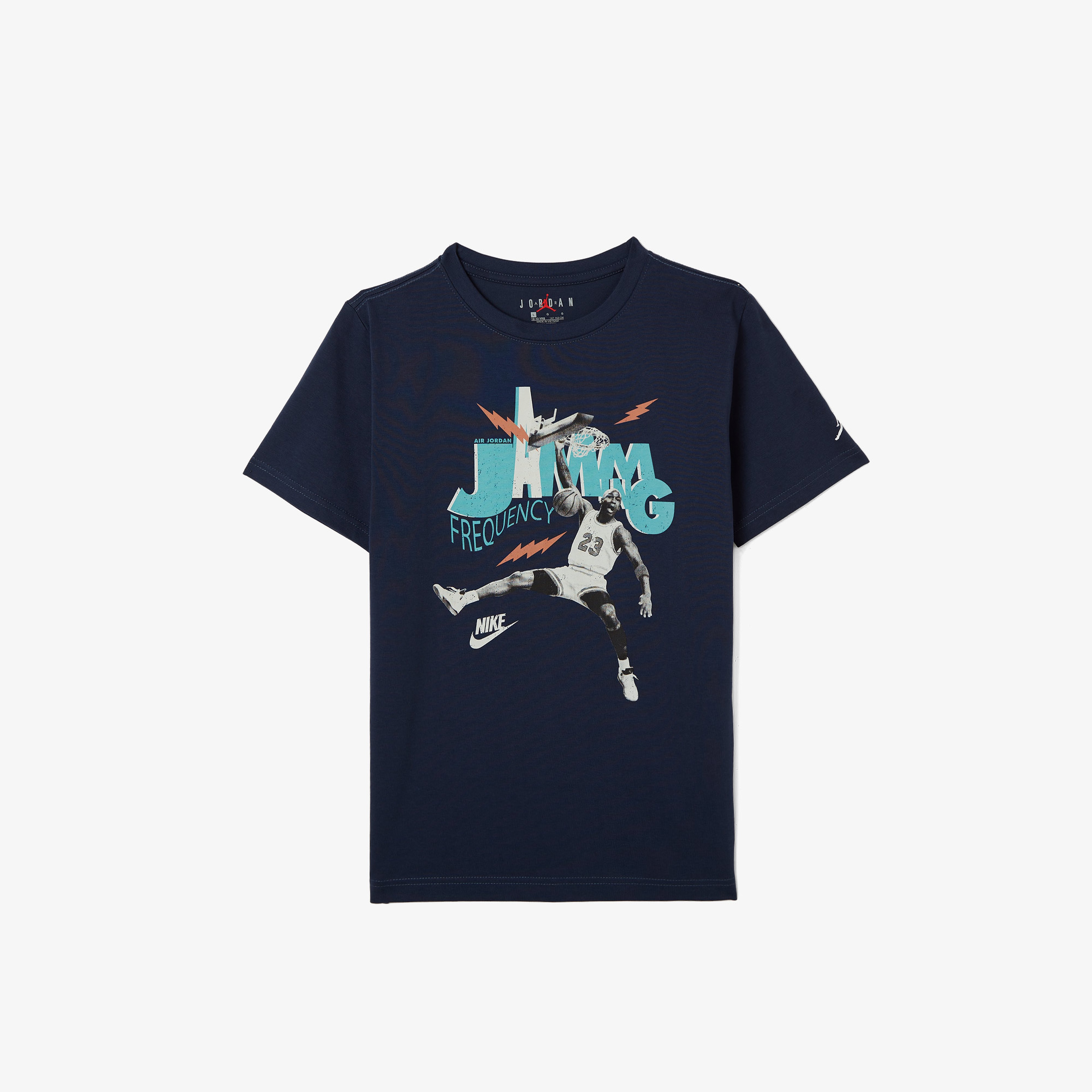 Jordan Jamming Çocuk Lacivert T-Shirt