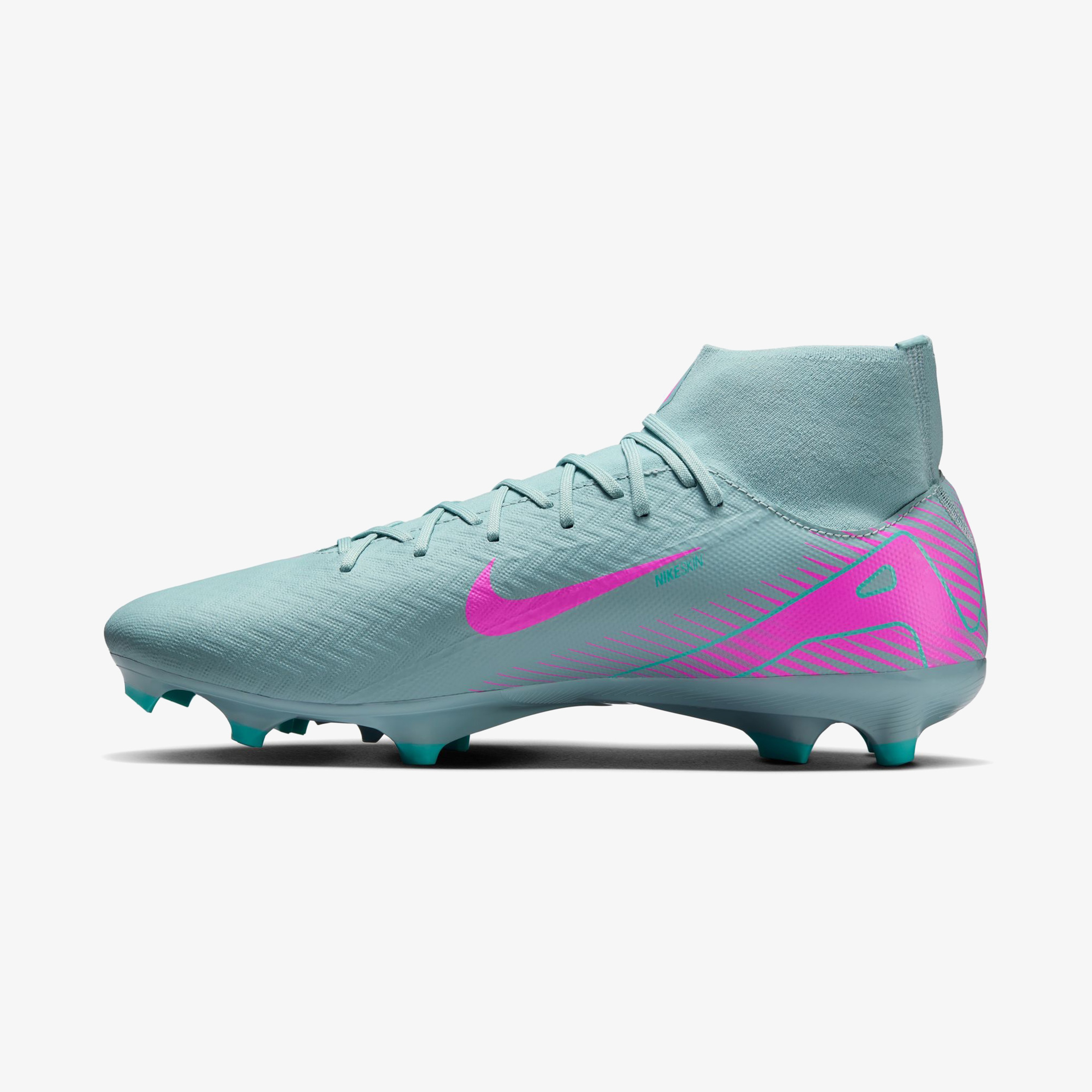 Nike Mercurial Superfly 10 Academy Erkek Yeşil Çim Saha Kramponu