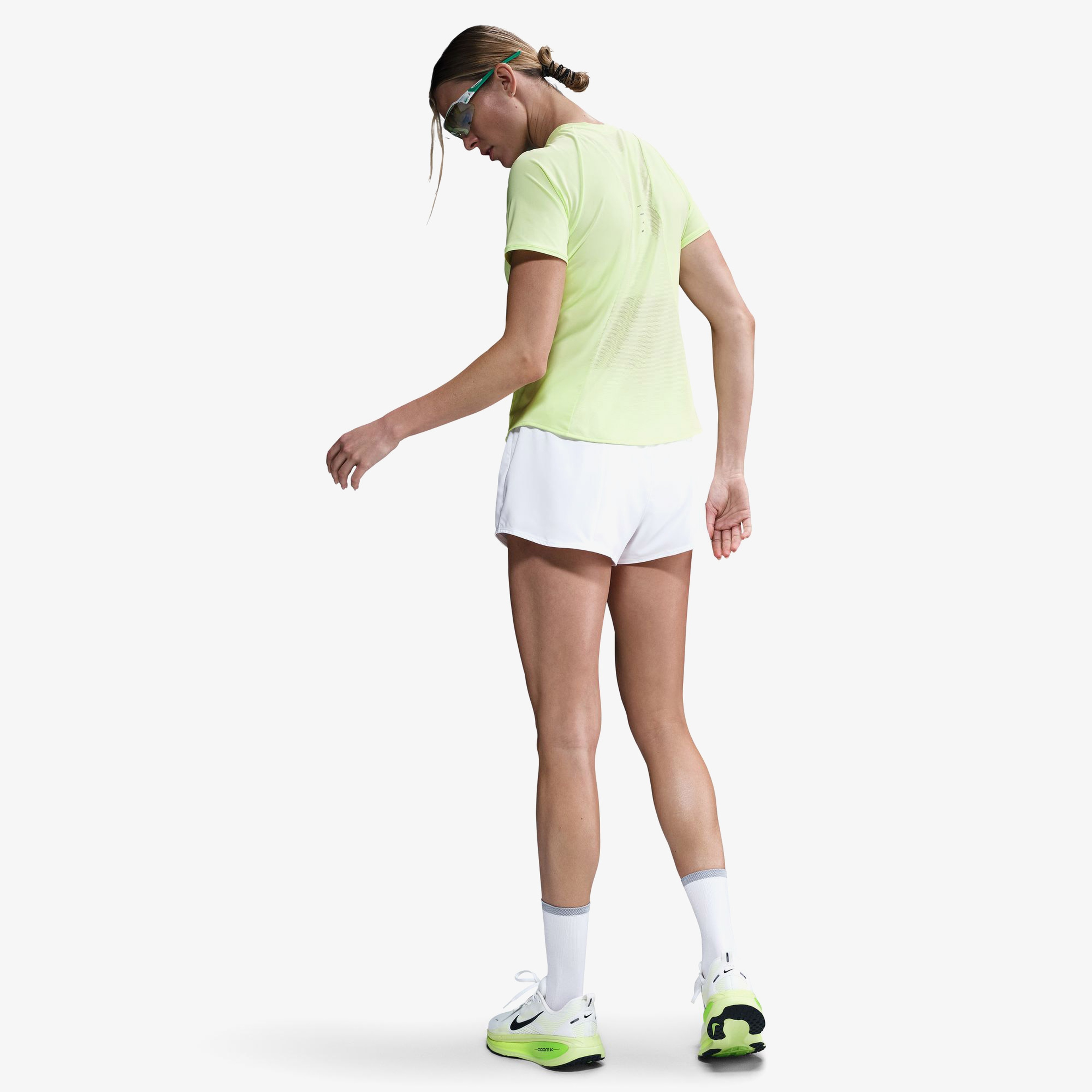 Nike Swift Kadın Sarı Koşu T-Shirt