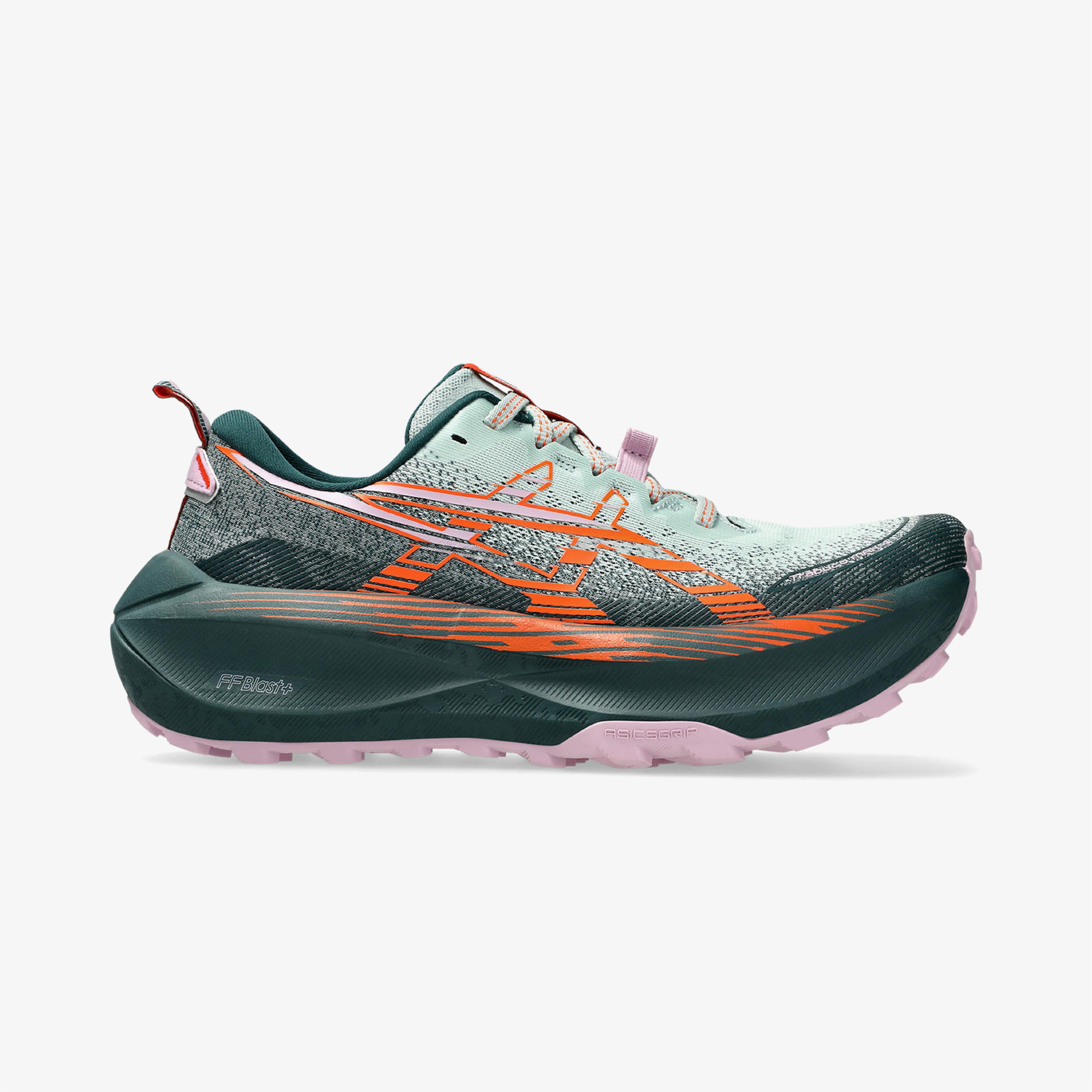 Asics Gel Trabuco 4 Max Kadın Yeşil Trail Koşu Ayakkabısı