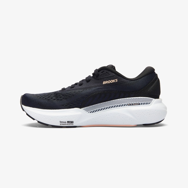 Brooks Siyah Brooks Adrenaline Gts 24 Kadın Koşu Ayakkabısı