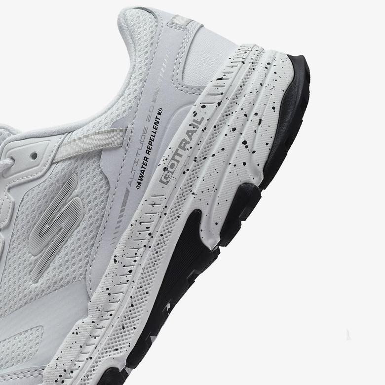 Skechers Go Run Trail Altitude 2.0 Ravine Kadın Beyaz Koşu Ayakkabısı