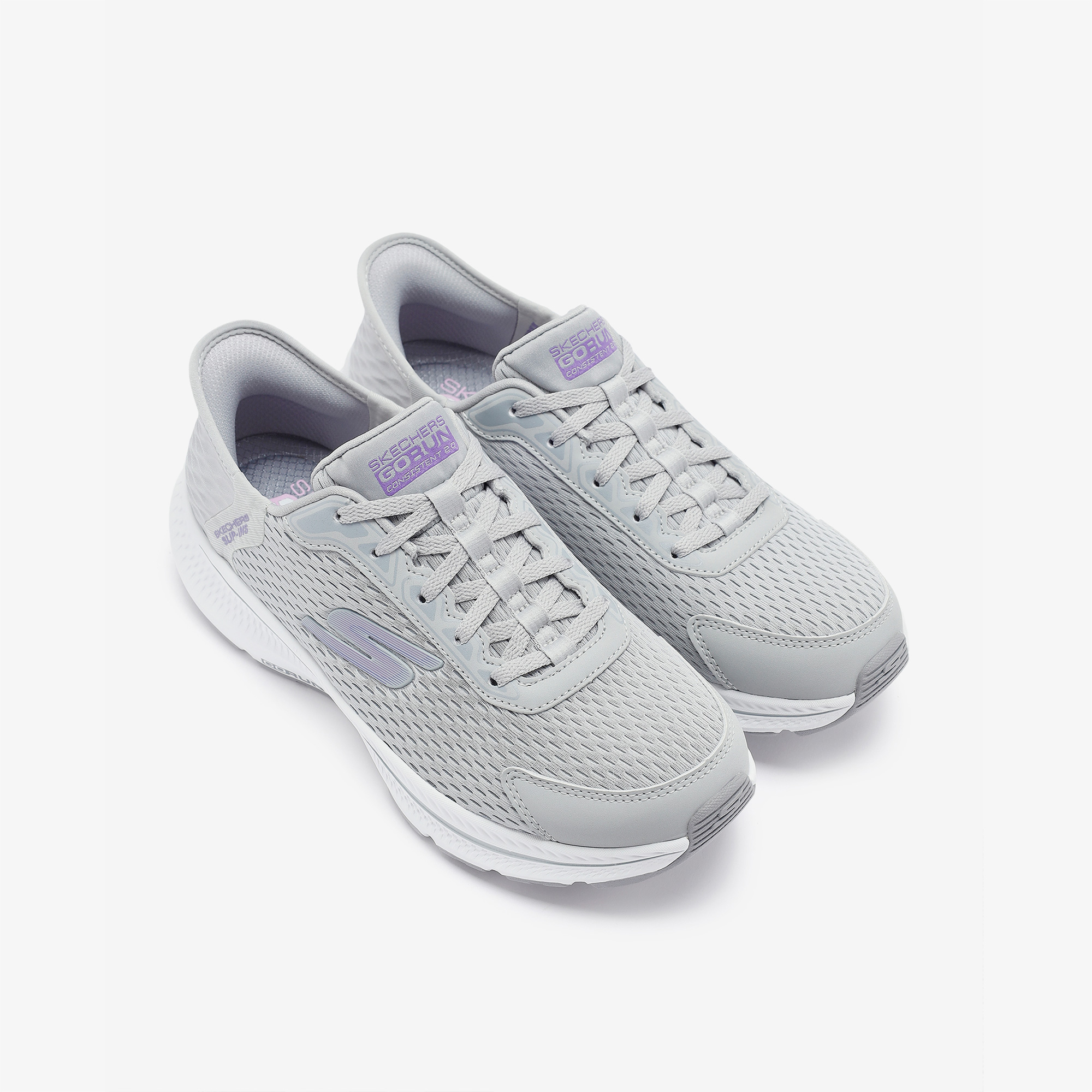 Skechers Go Run Consistent 2.0 Kadın Gri Koşu Ayakkabısı