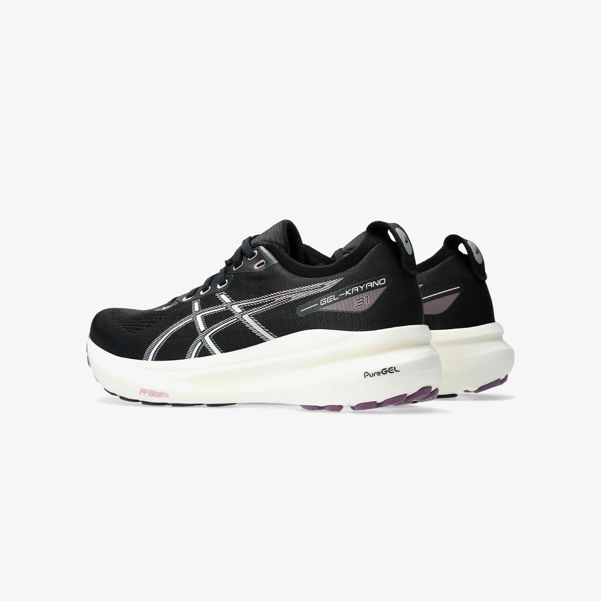 Asics Gel Kayano 31 Kadın Siyah Koşu Ayakkabısı