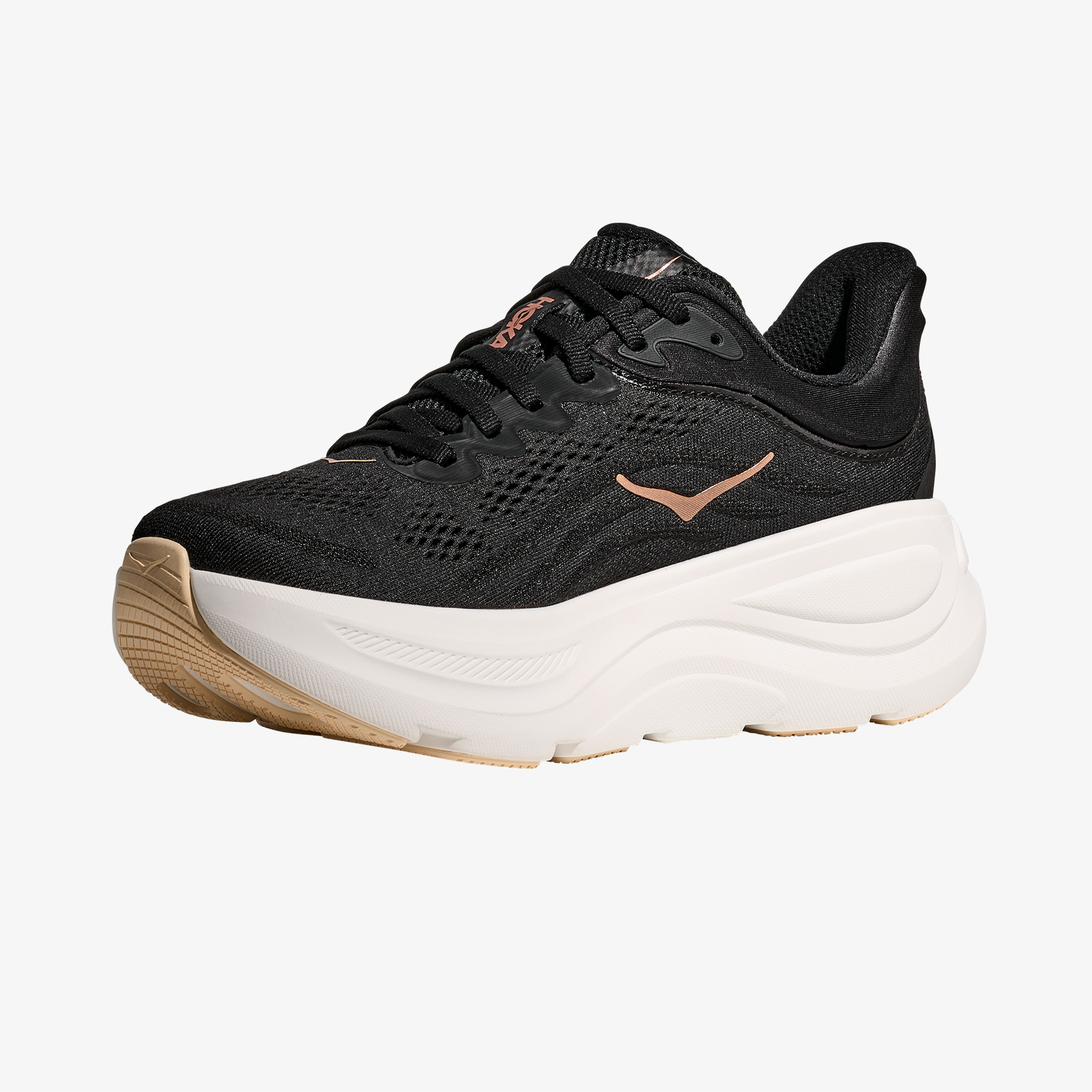 Hoka Bondi 9 Kadın Siyah Yol Koşu Ayakkabısı