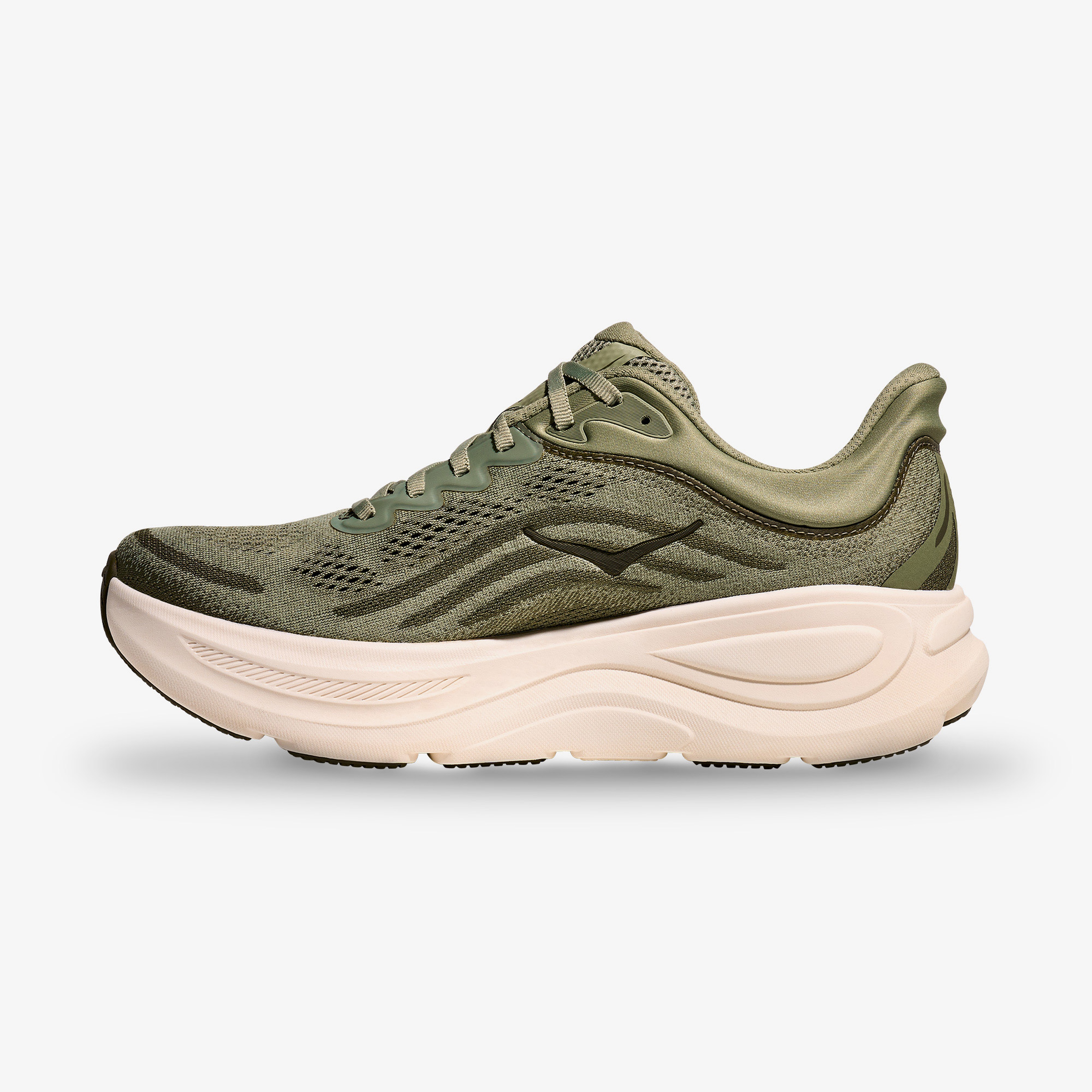 Hoka Bondi 9 Erkek Haki Yol Koşu Ayakkabısı