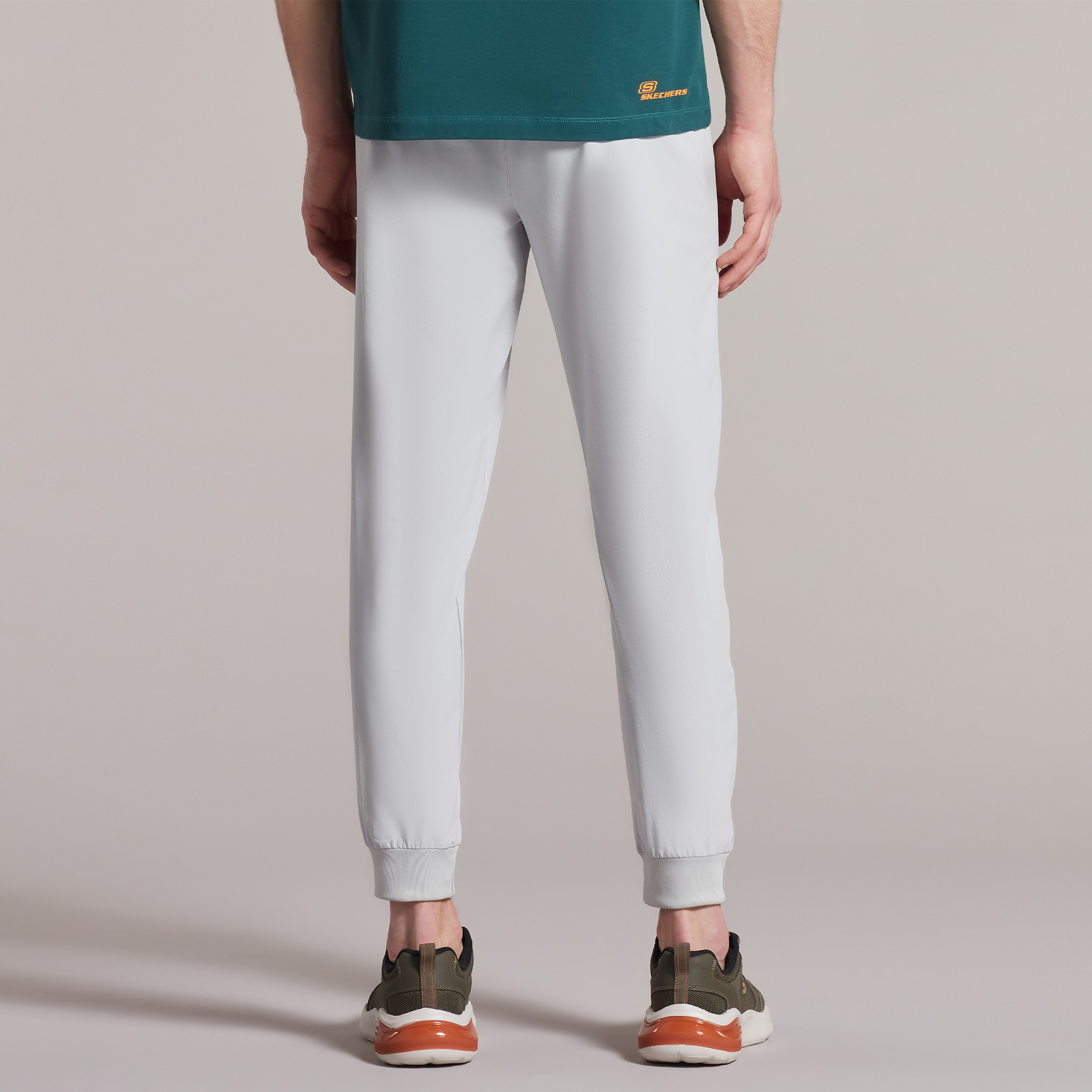 Skechers Micro Collection Side Zipped Erkek Gri Günlük Eşofman Altı