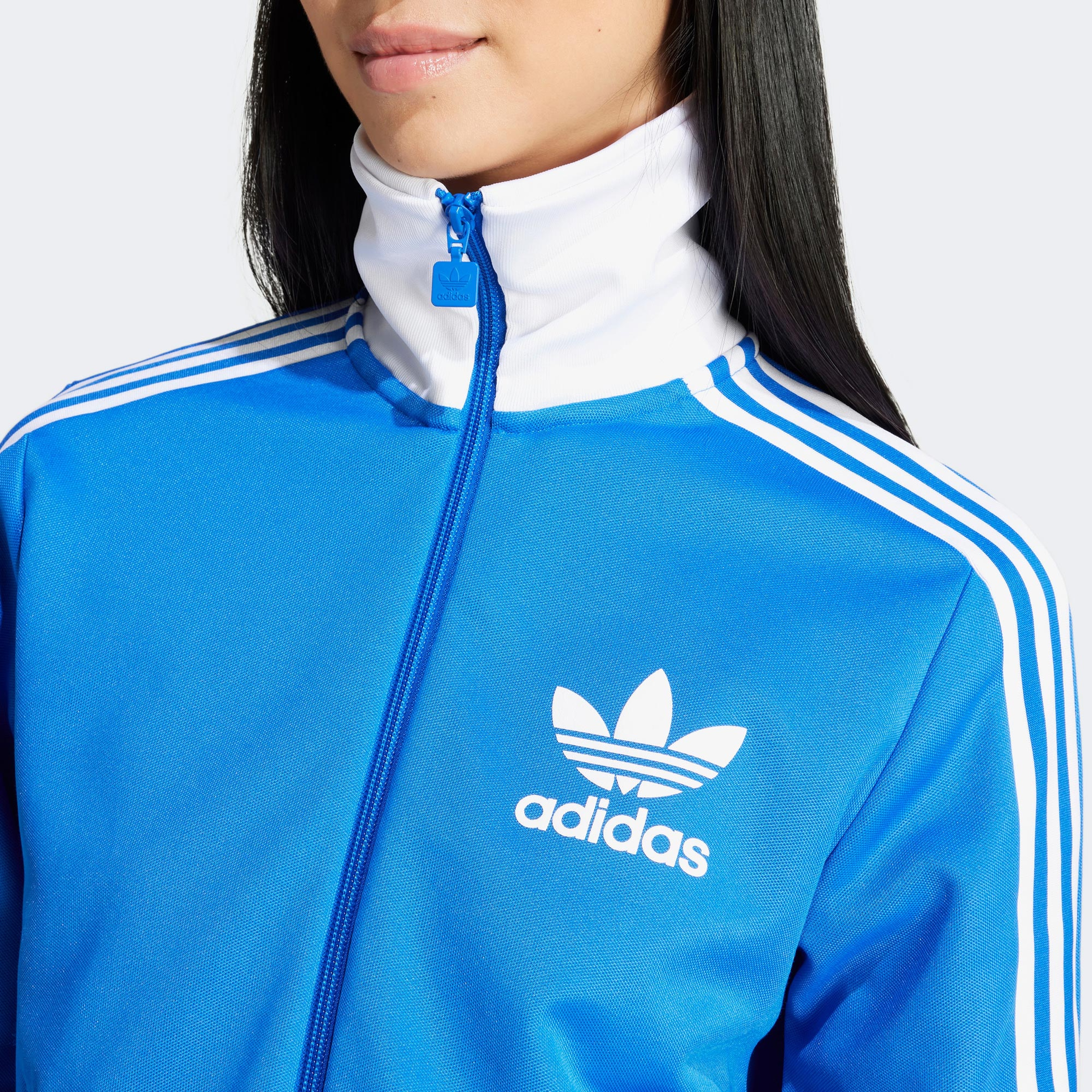 adidas Adicolor Classic Kadın Mavi Eşofman Üstü