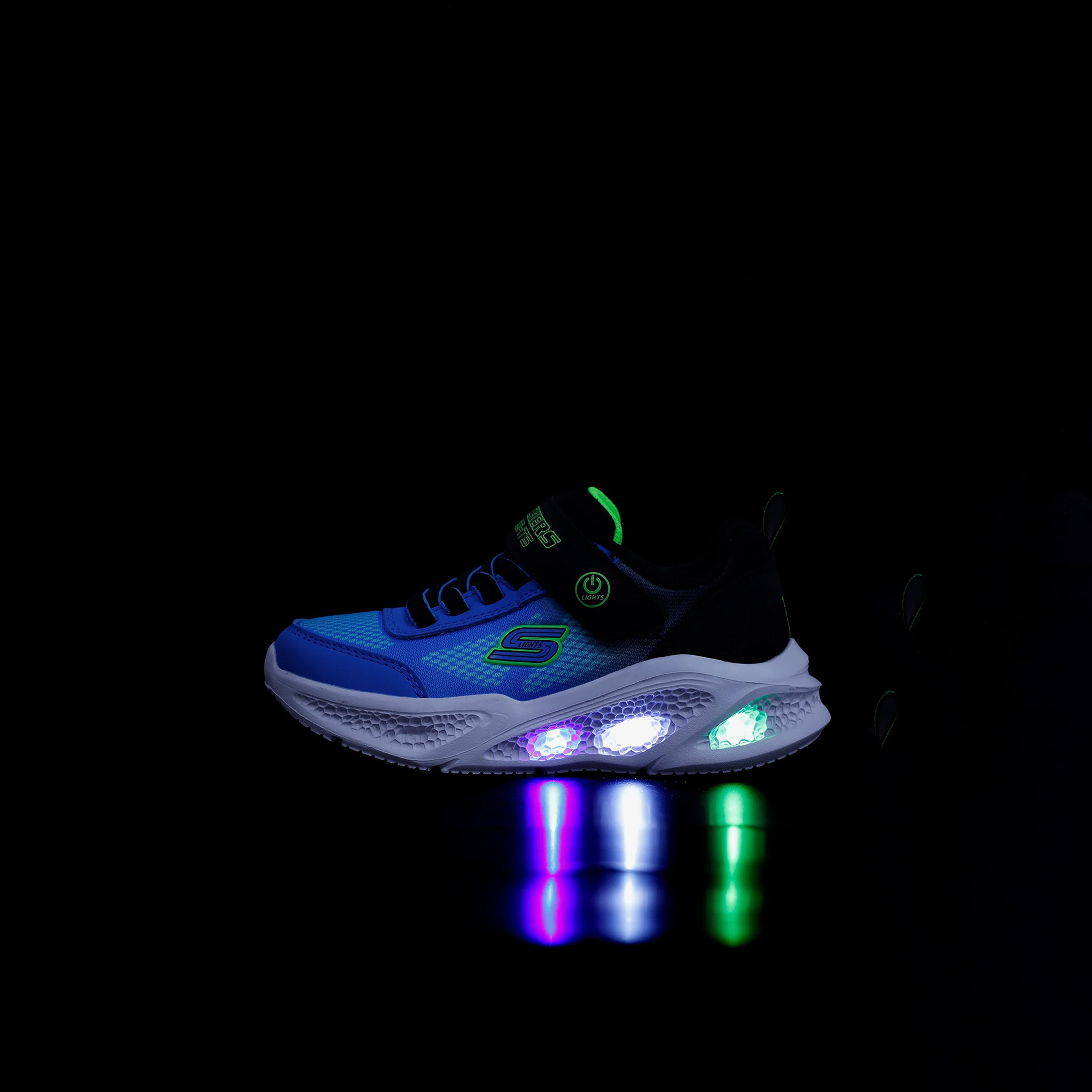 Skechers Meteor-lights Çocuk Siyah Spor Ayakkabı