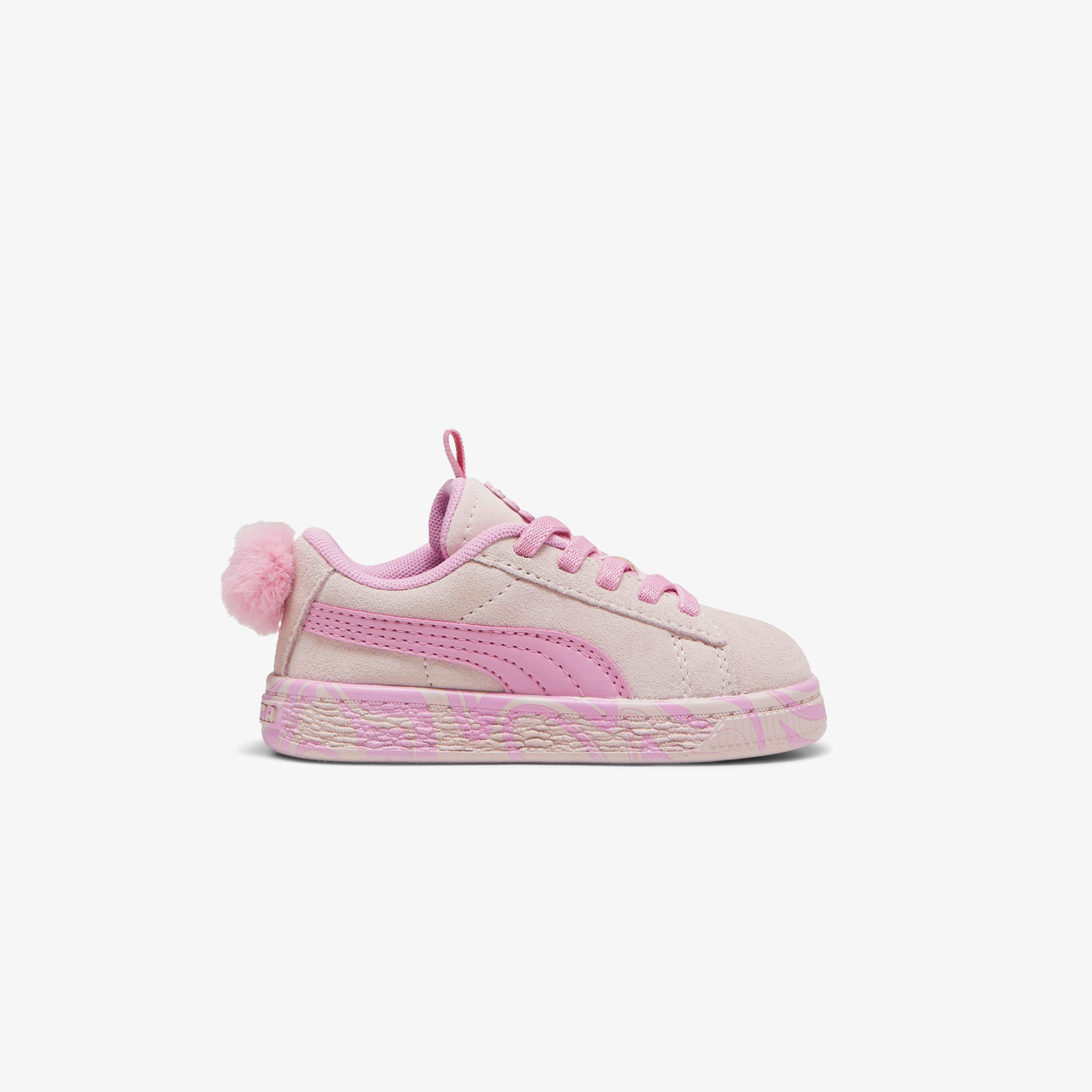 Puma Suede Classic Trolls 2 Bebek Pembe Spor Ayakkabı
