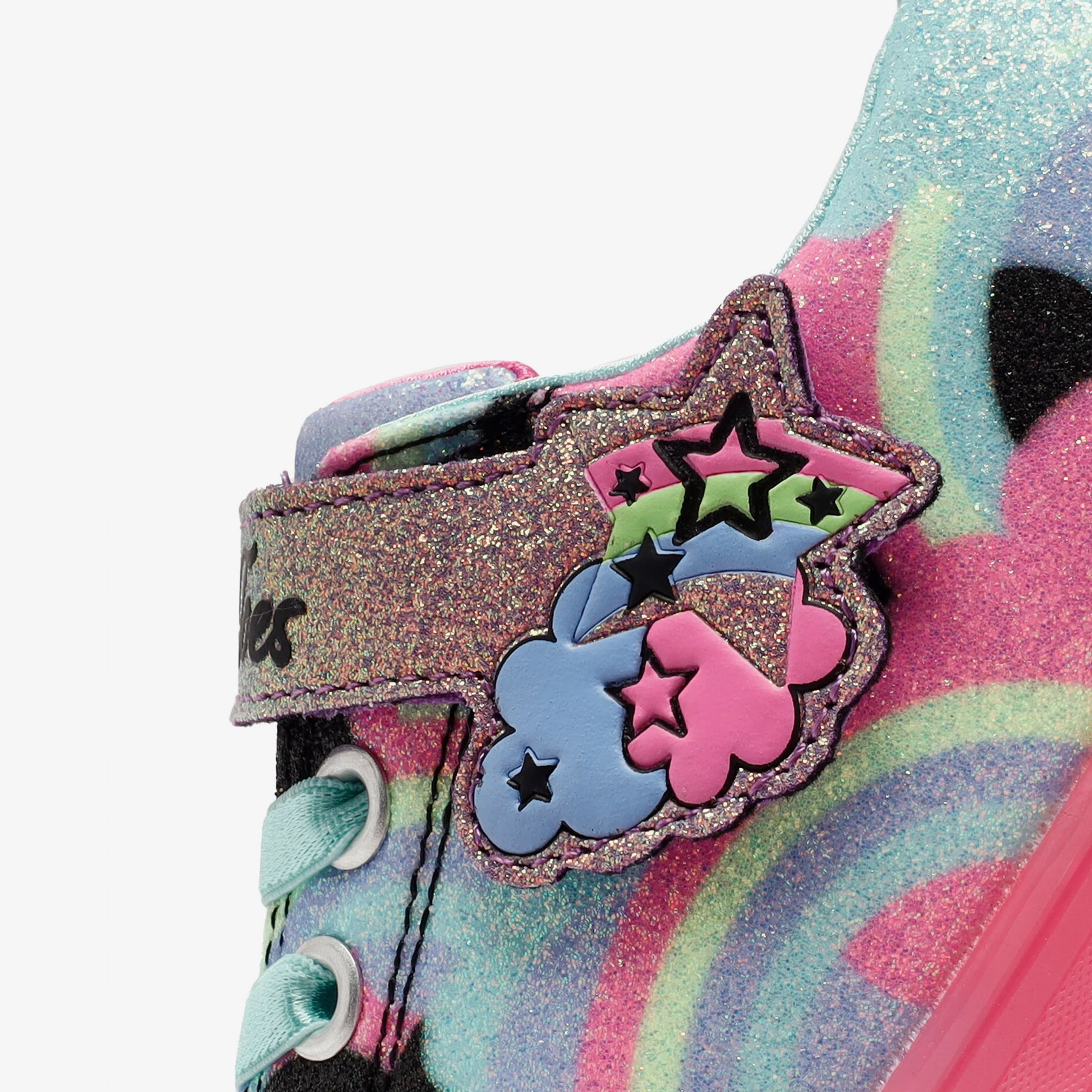 Skechers Twinkle Sparks ice Çocuk Siyah/Çoklu Spor Ayakkabı